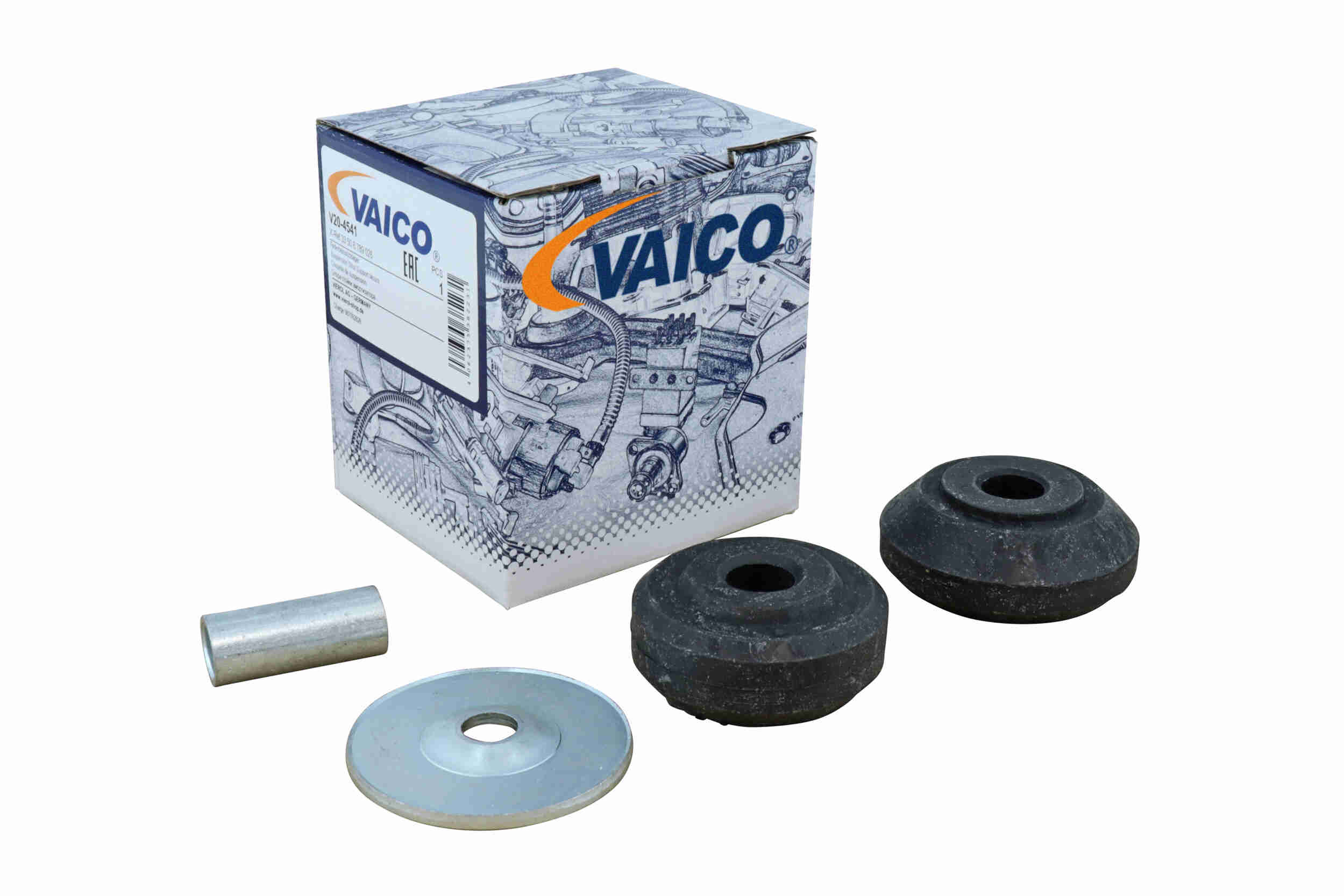 Vaico Veerpootlager & rubber V20-4541