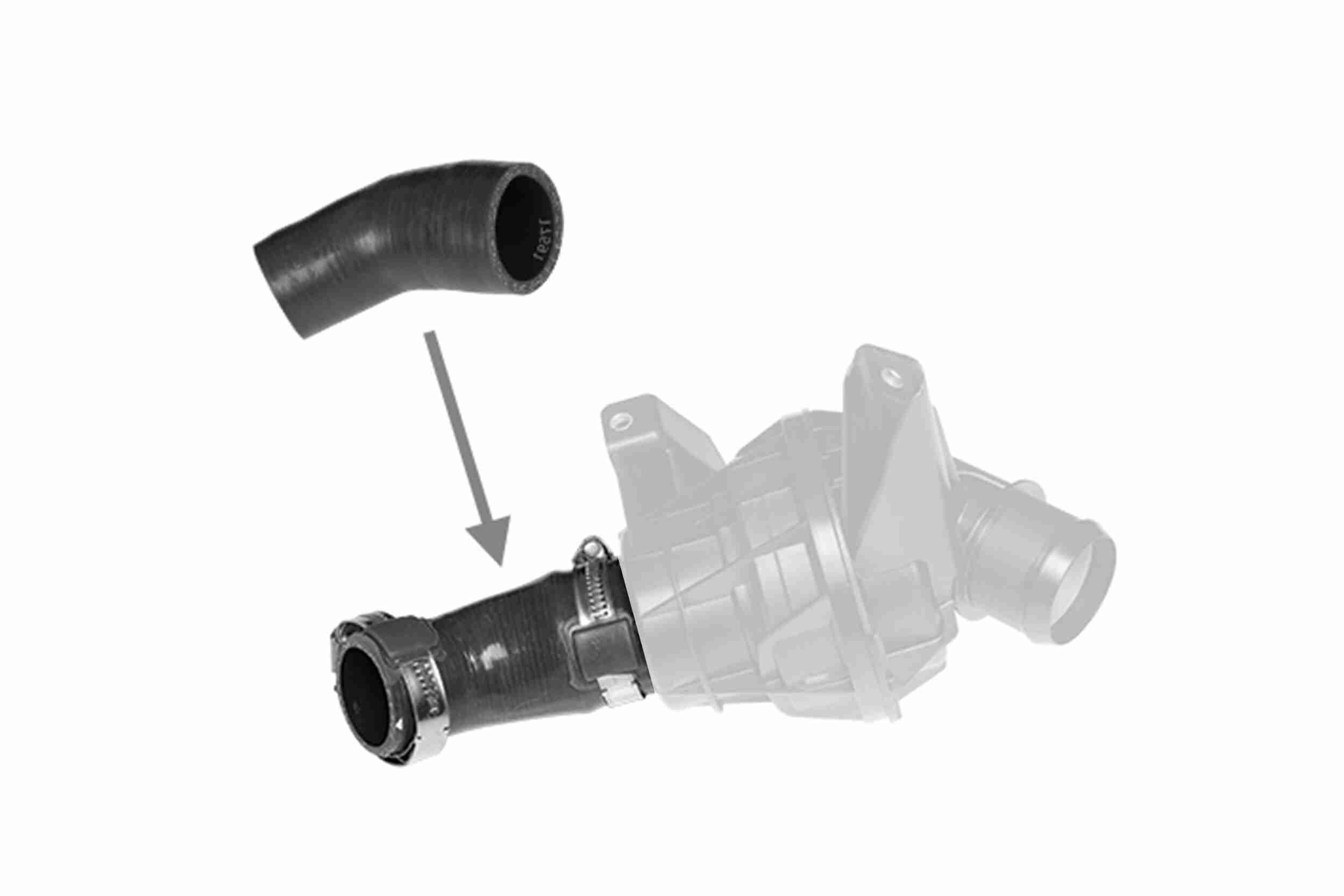 Laadlucht-/turboslang Vaico V22-0714