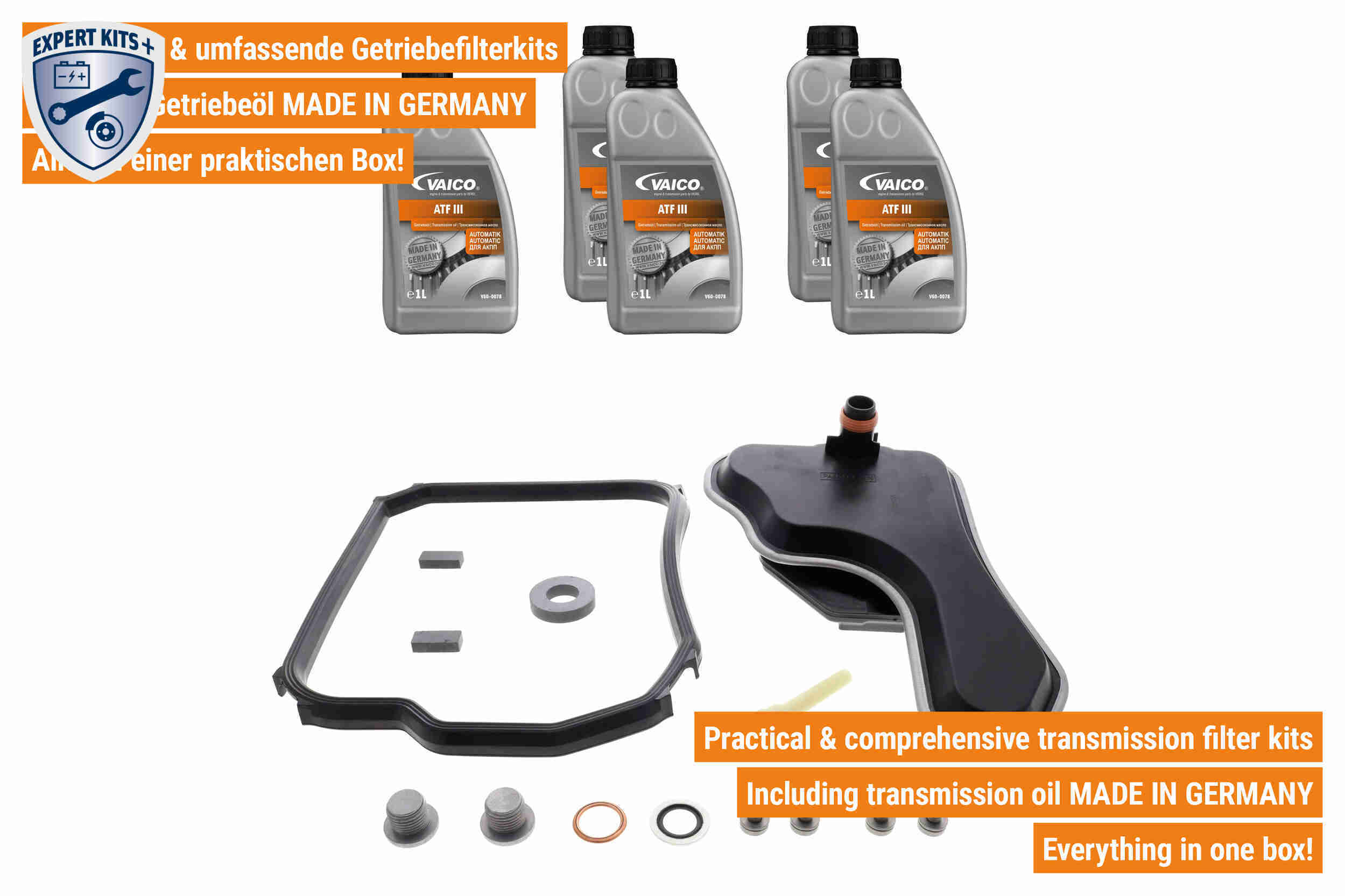 Vaico Onderd.set, olie verversen van automatische versnellingsbak V22-0737