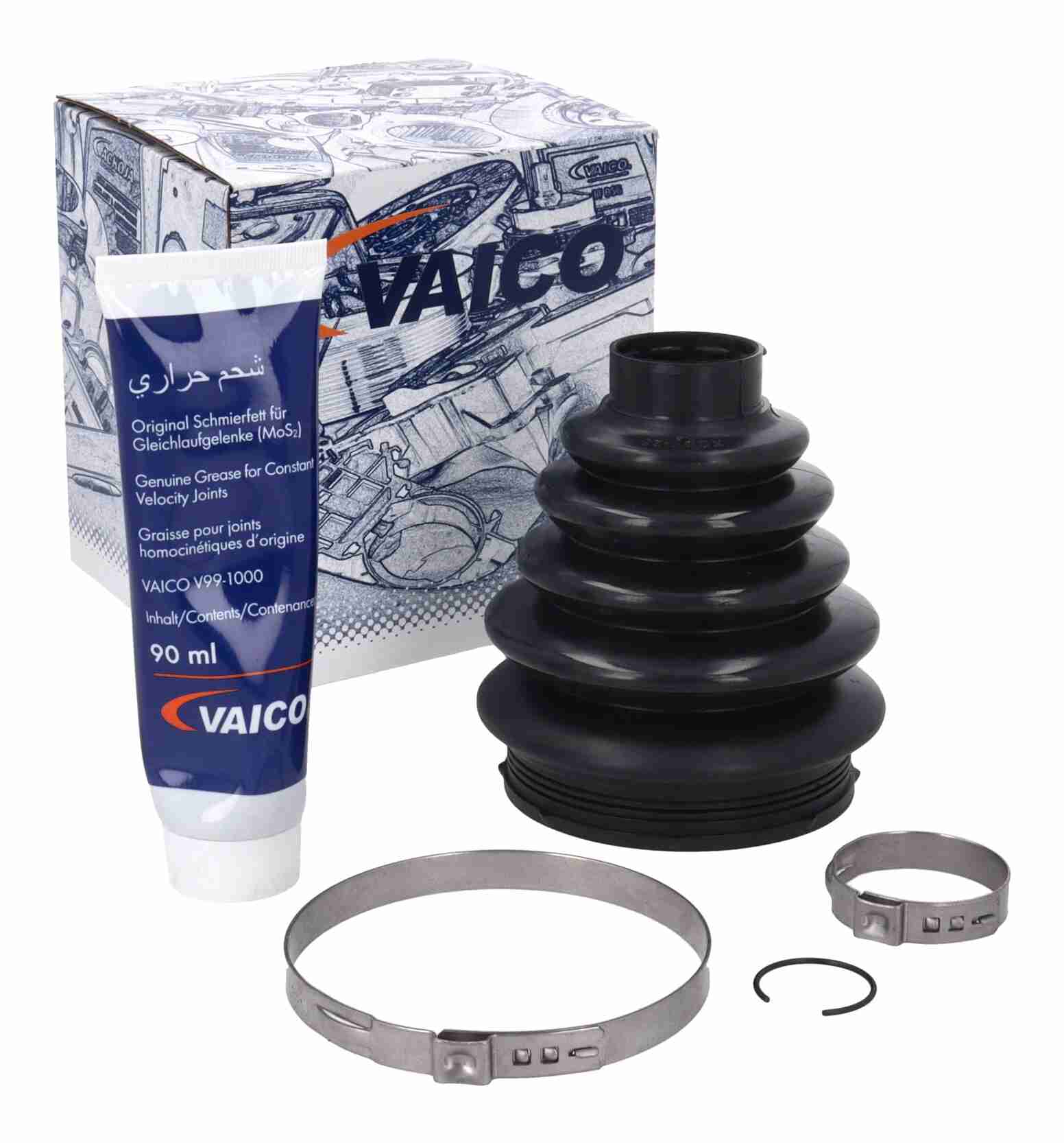 Vaico Asmanchetten set V22-0995