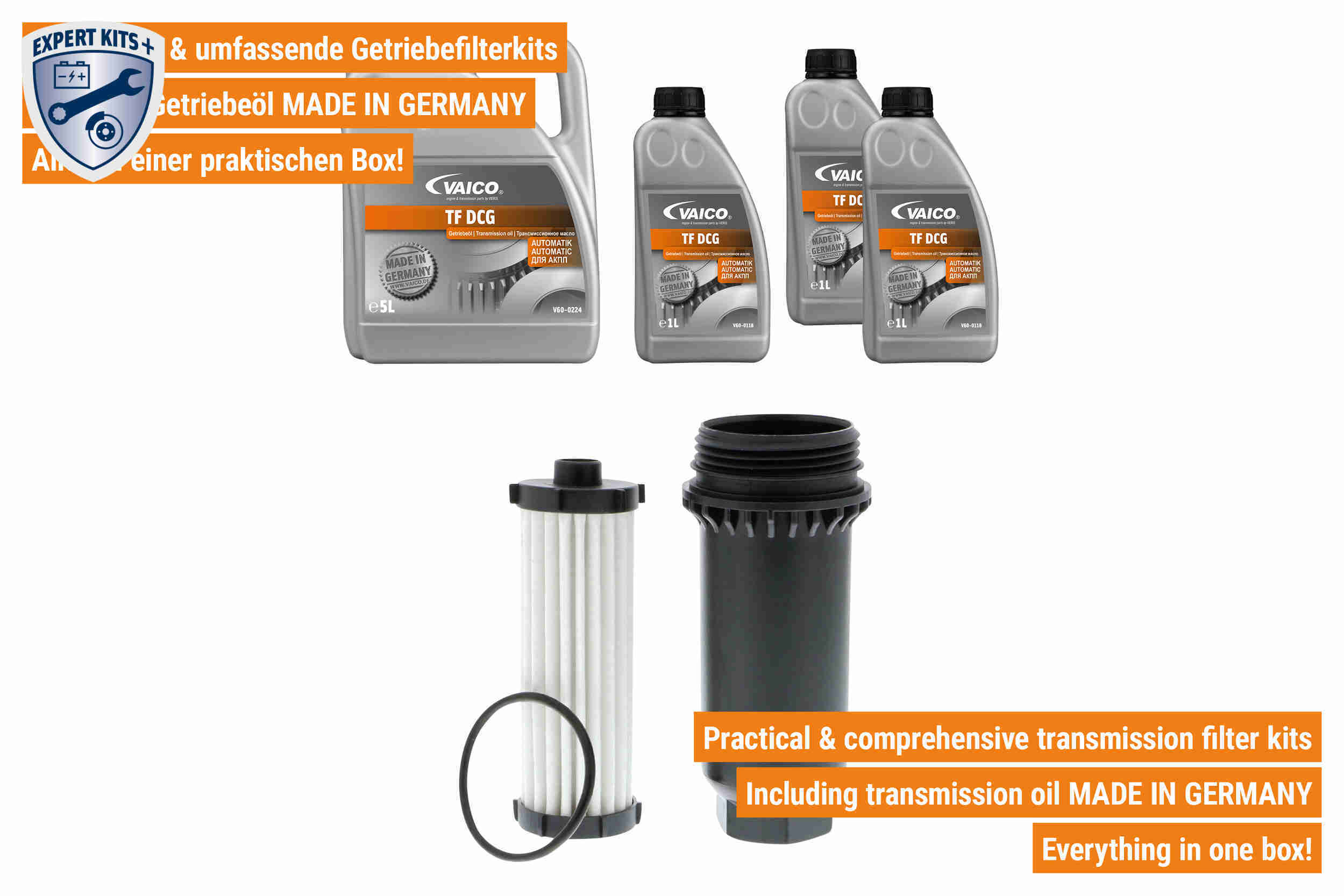 Vaico Onderd.set, olie verversen van automatische versnellingsbak V25-0796-XXL