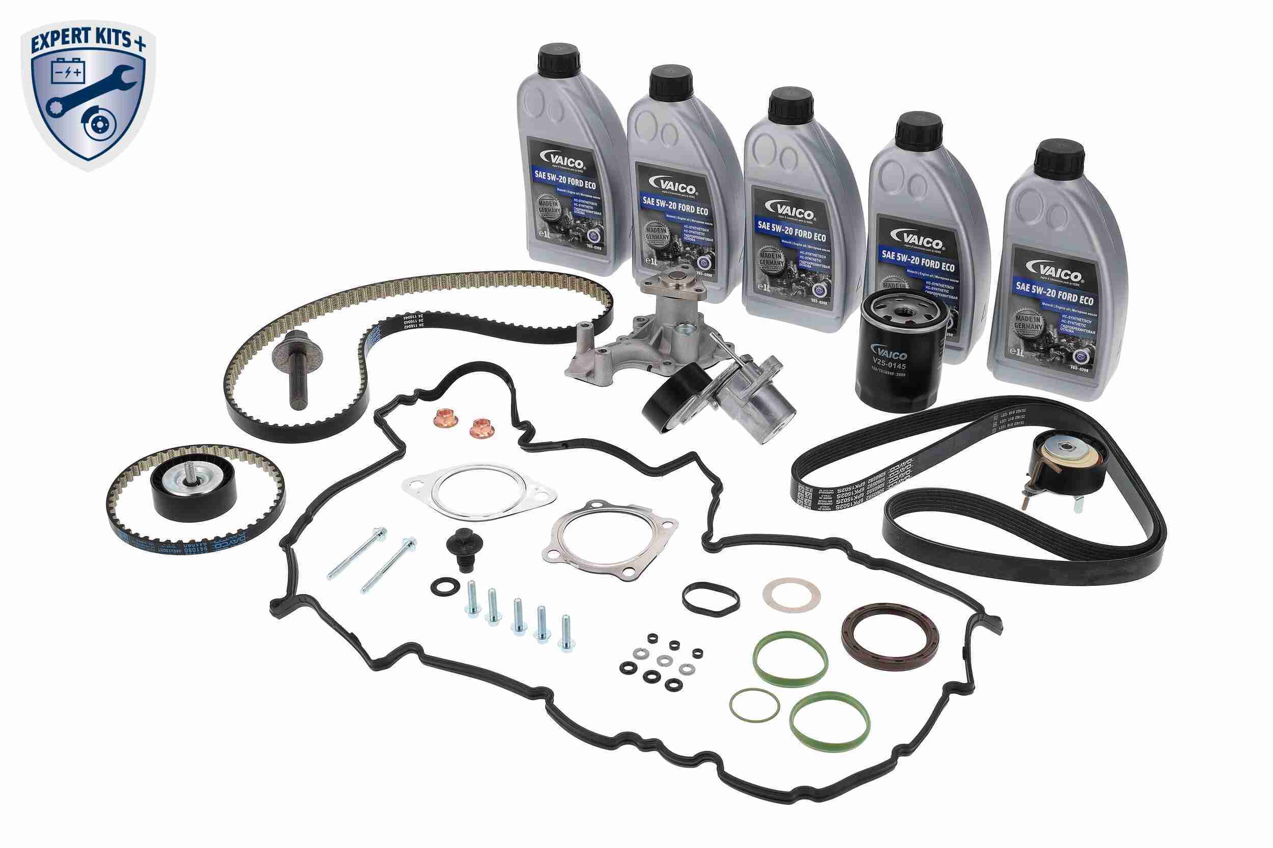 Vaico Waterpomp + distributieriem set V25-3148