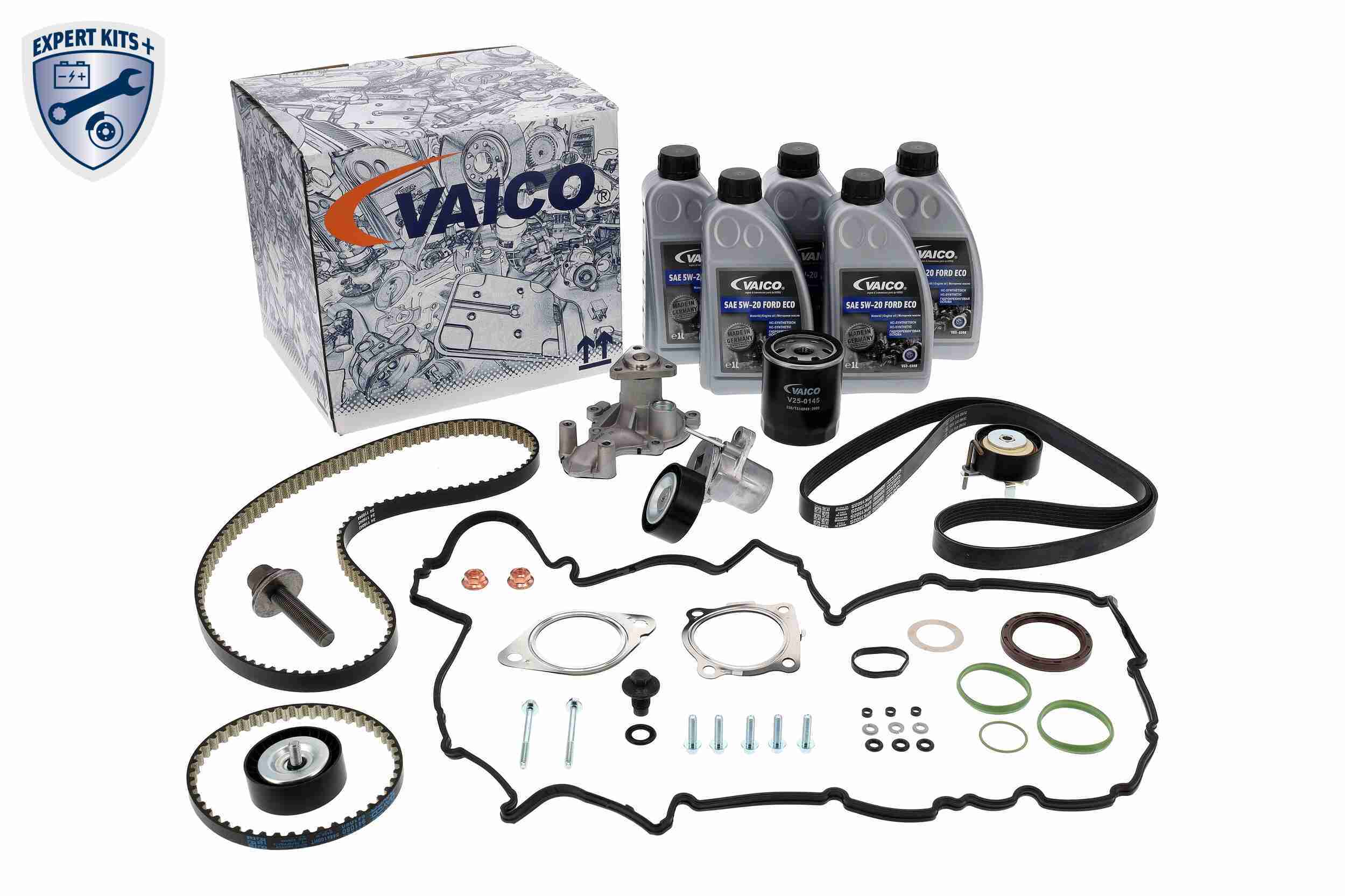 Vaico Waterpomp + distributieriem set V25-3148