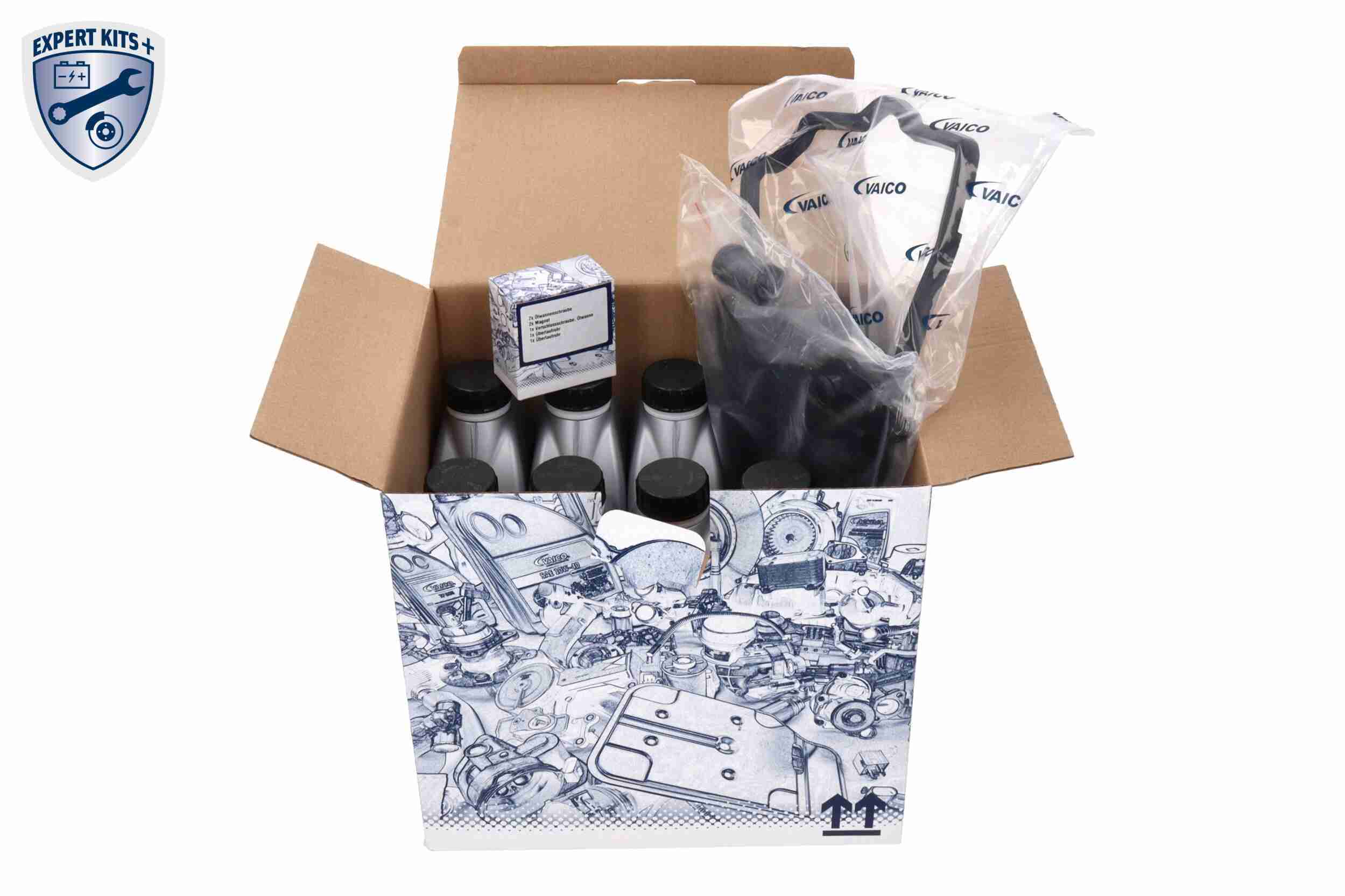 Vaico Onderd.set, olie verversen van automatische versnellingsbak V30-3695