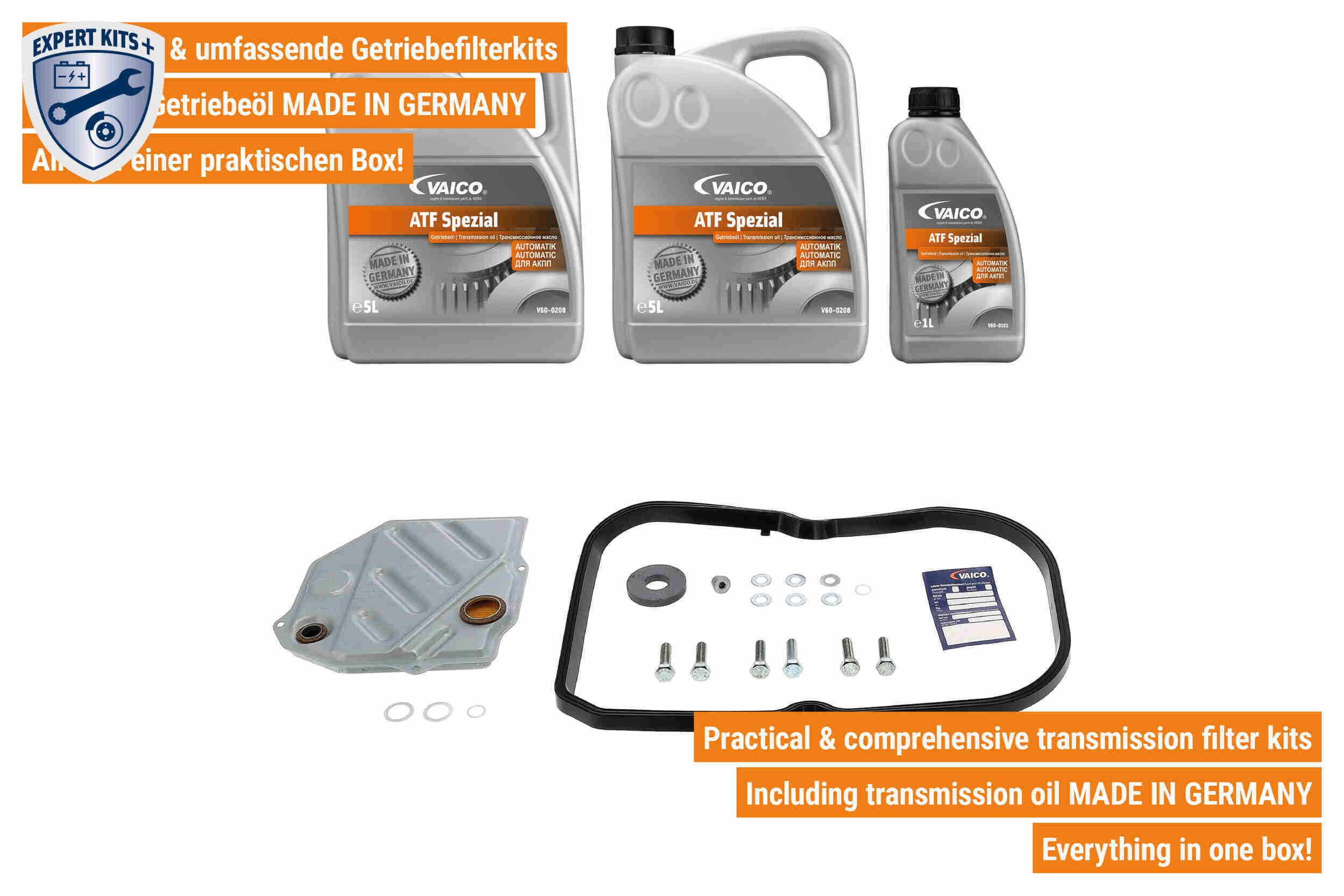 Vaico Onderd.set, olie verversen van automatische versnellingsbak V30-4755-XXL