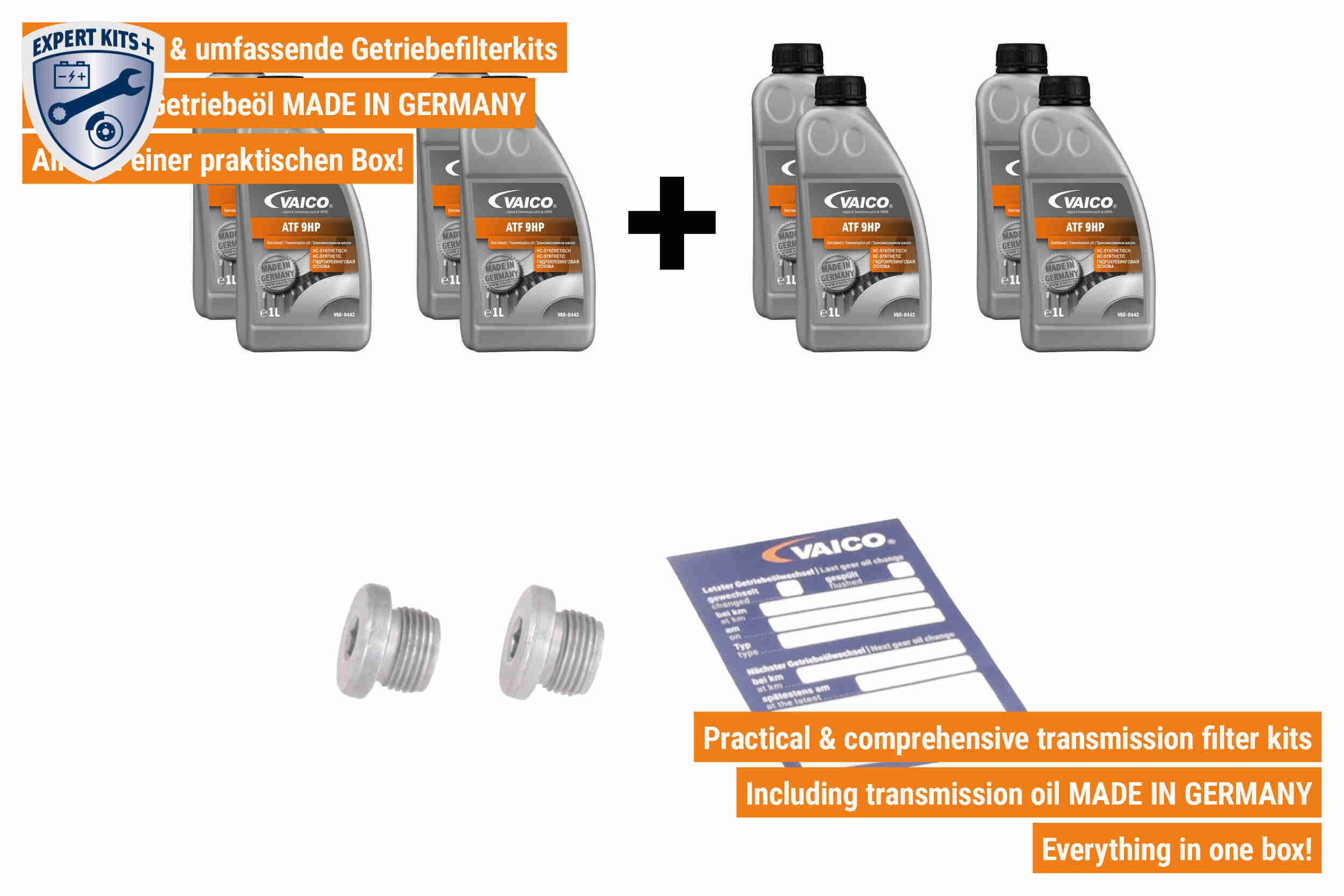 Vaico Onderd.set, olie verversen van automatische versnellingsbak V33-0533-XXL