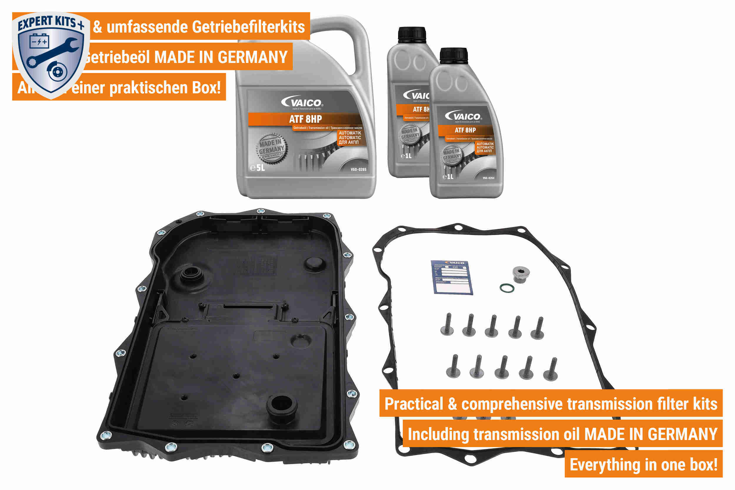 Vaico Onderd.set, olie verversen van automatische versnellingsbak V33-0897
