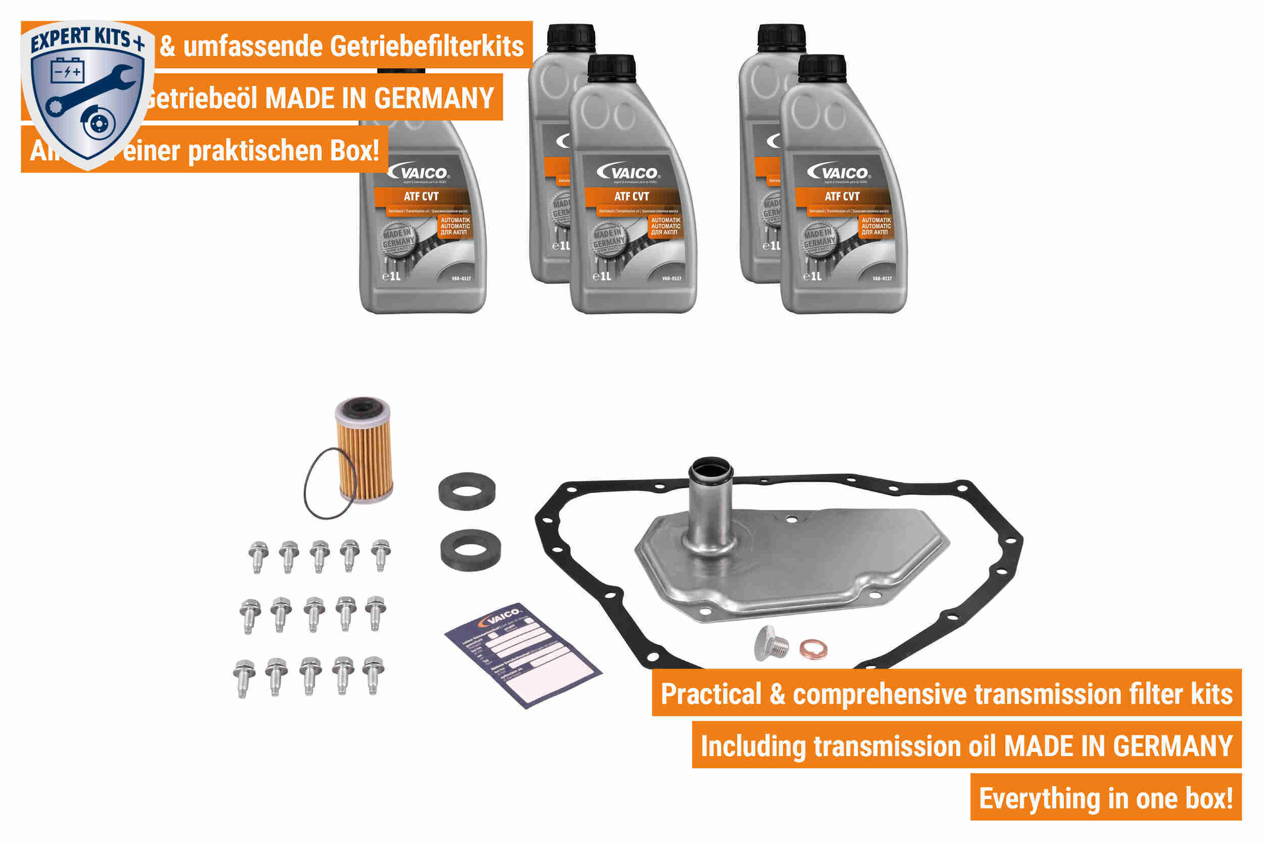 Vaico Onderd.set, olie verversen van automatische versnellingsbak V38-0222