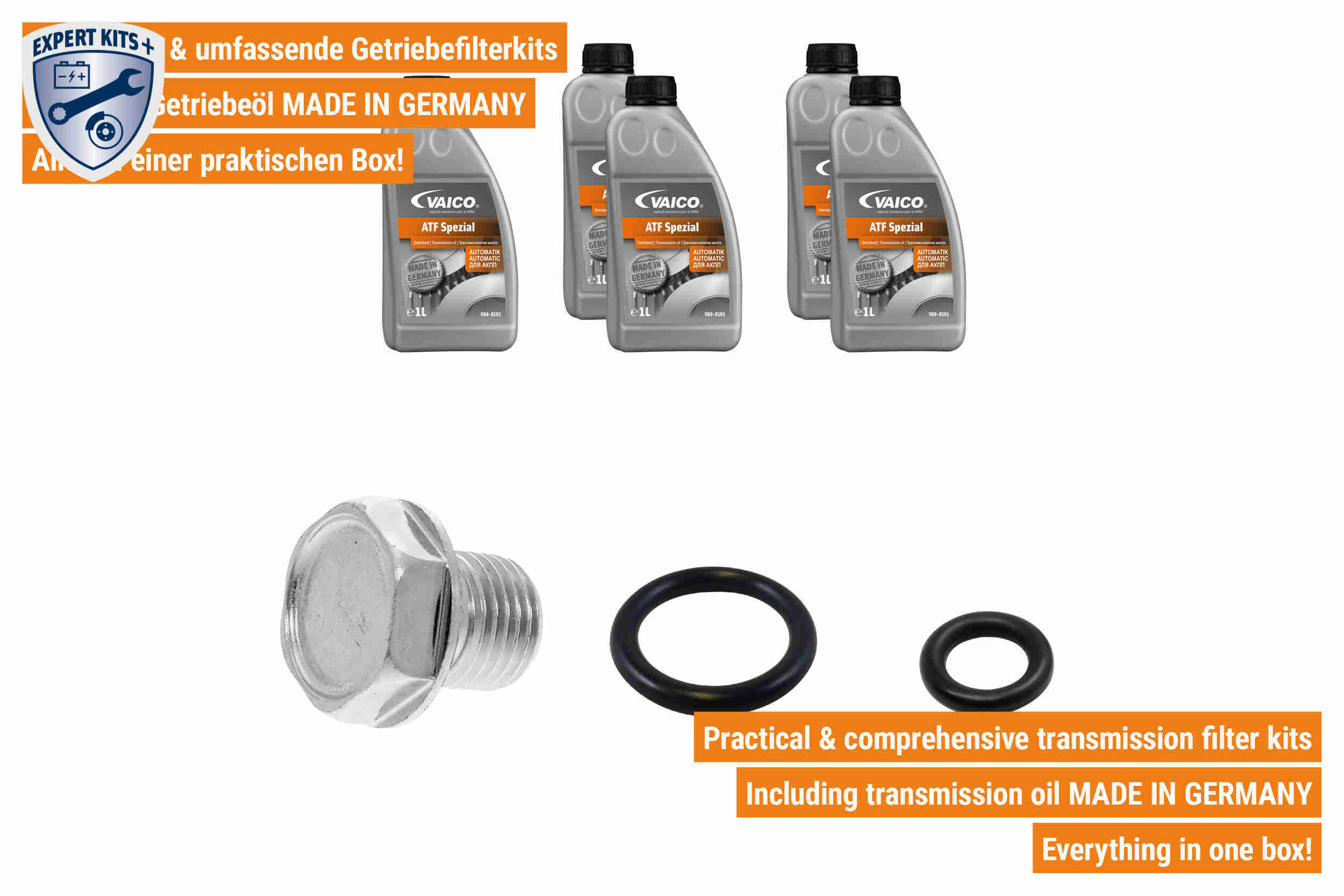 Vaico Onderd.set, olie verversen van automatische versnellingsbak V38-0511