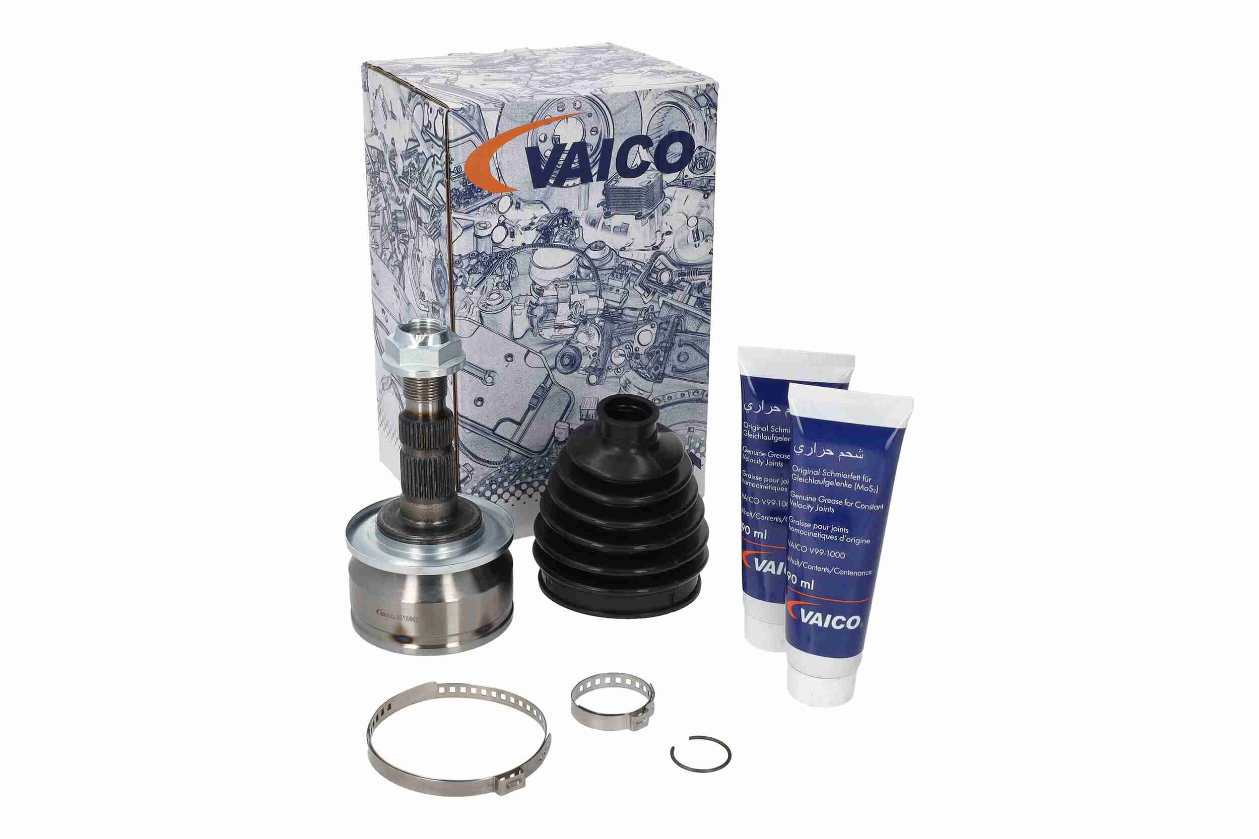 Vaico Homokineet reparatie set, aandrijfas V40-2511
