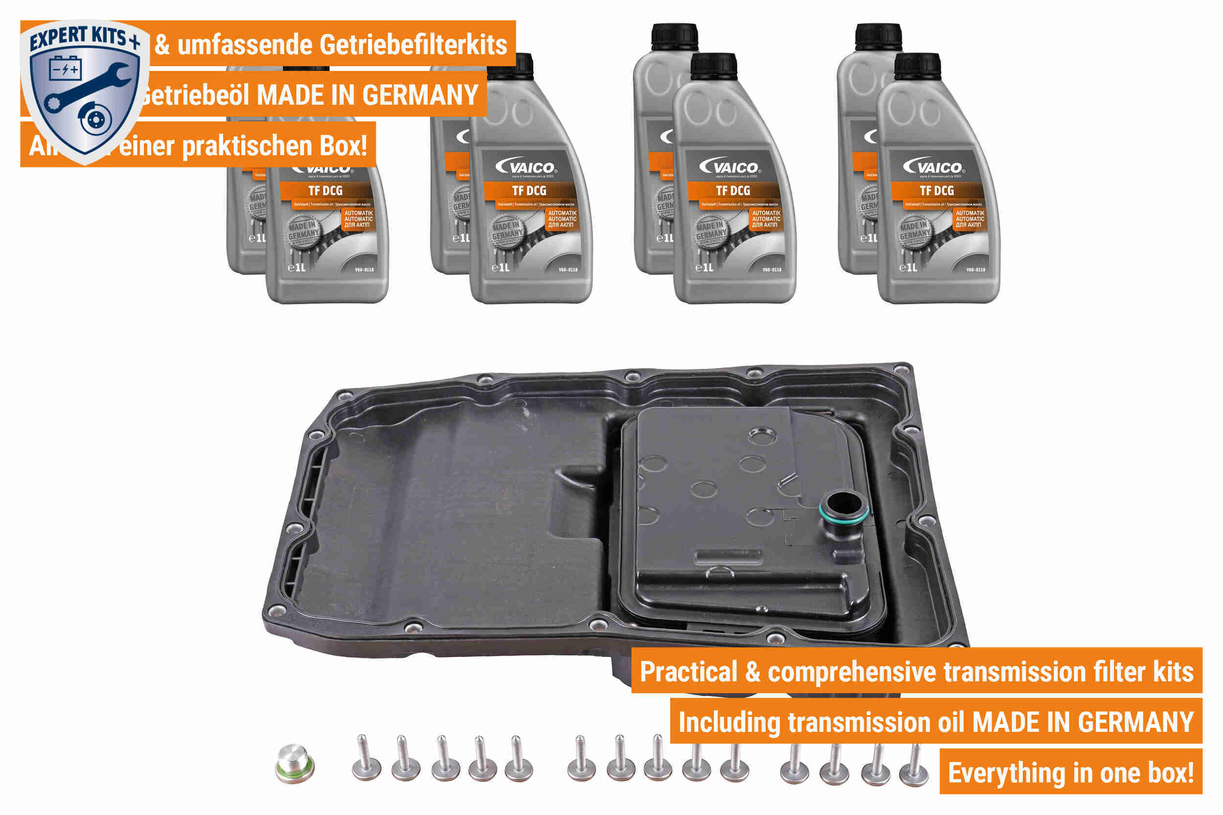 Vaico Onderd.set, olie verversen van automatische versnellingsbak V45-0188