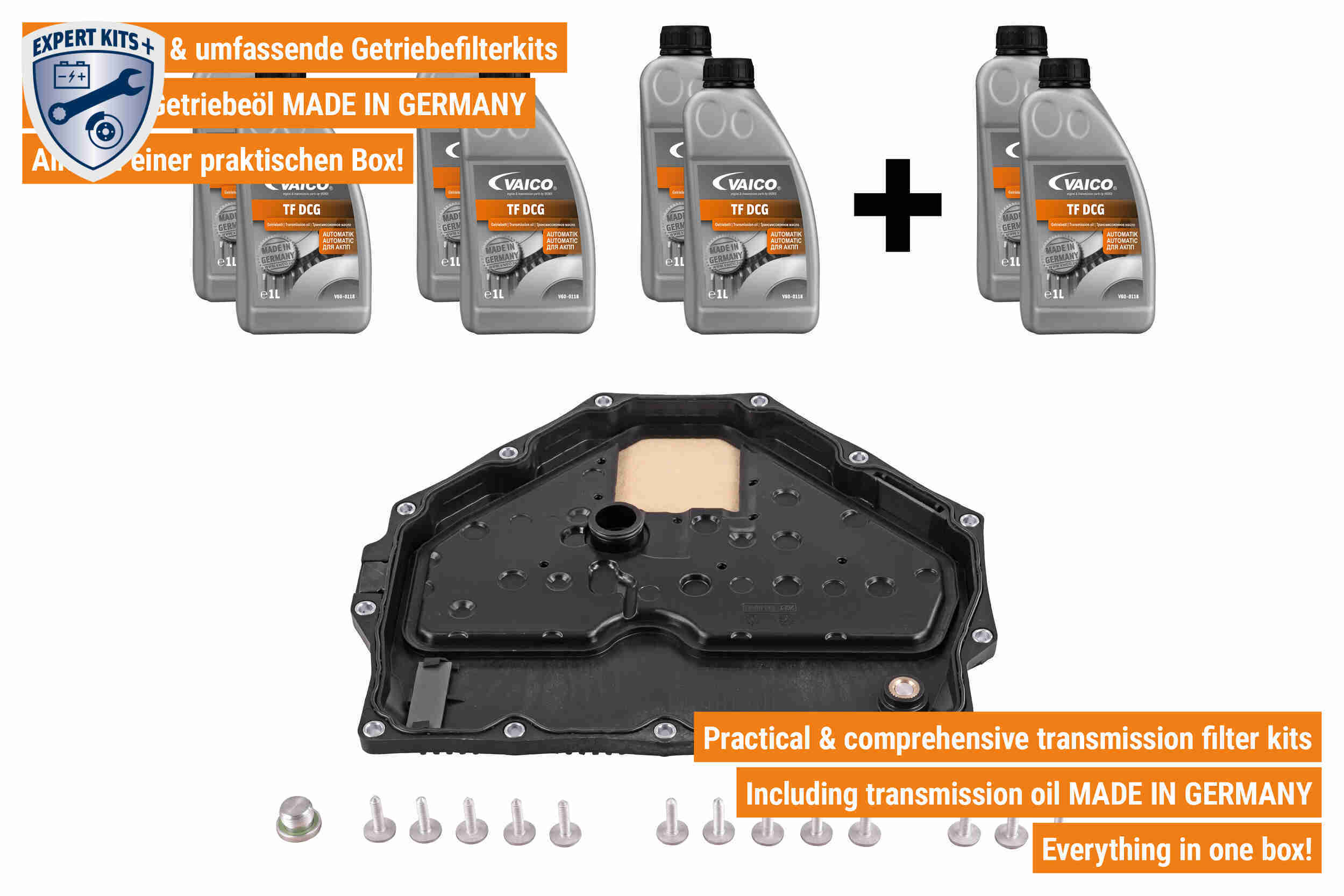 Vaico Onderd.set, olie verversen van automatische versnellingsbak V45-0189-XXL