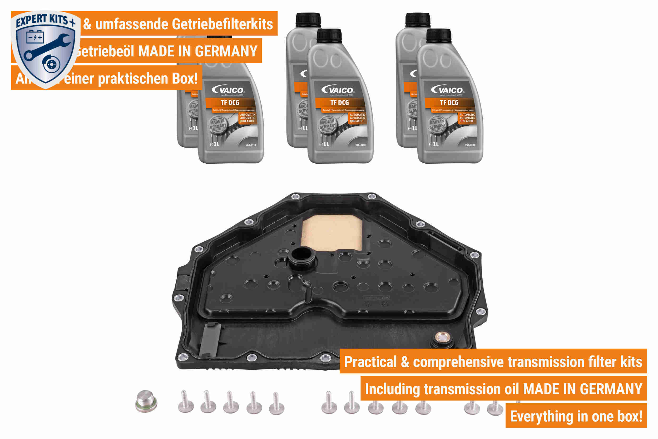 Vaico Onderd.set, olie verversen van automatische versnellingsbak V45-0189
