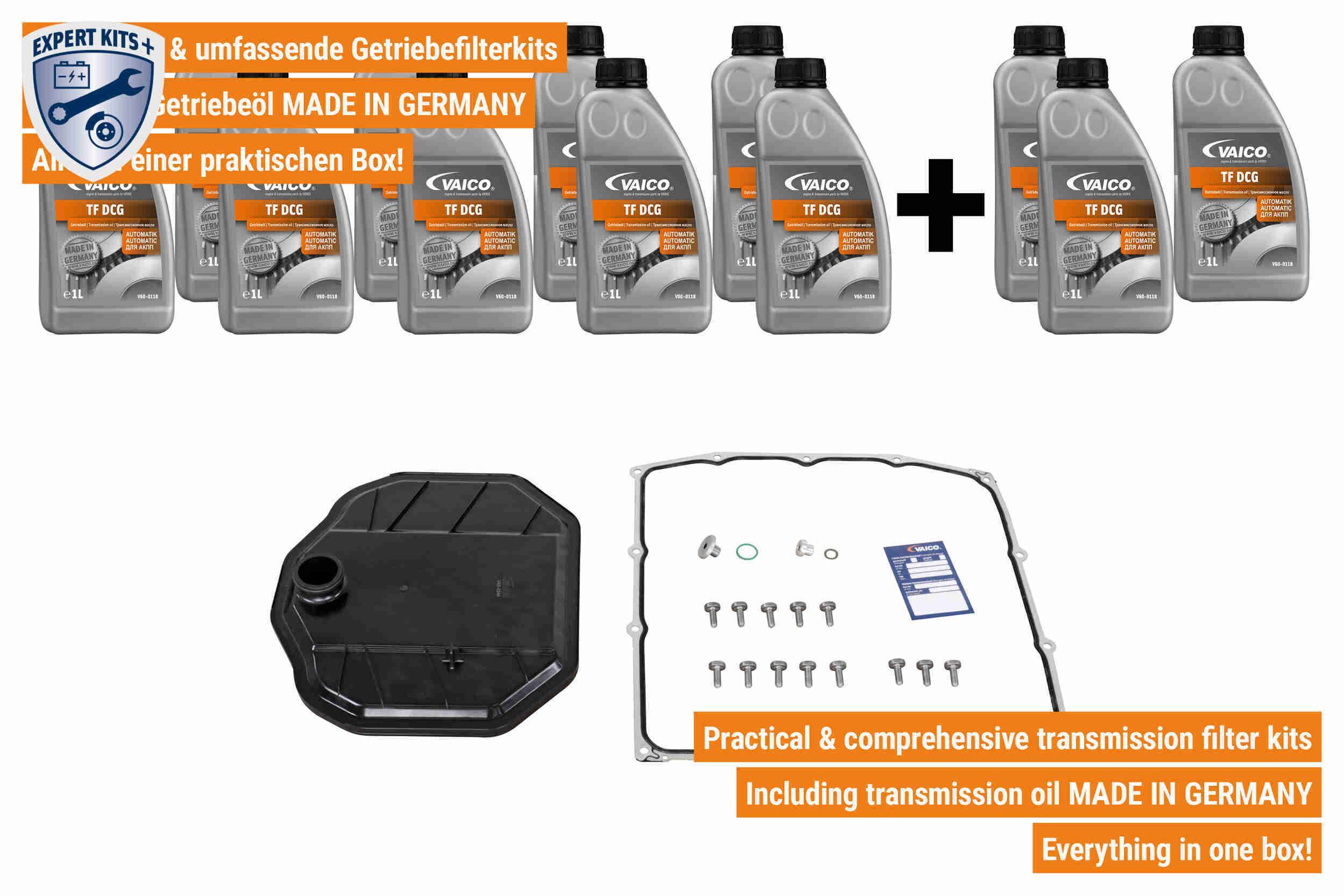 Vaico Onderd.set, olie verversen van automatische versnellingsbak V45-0269-XXL