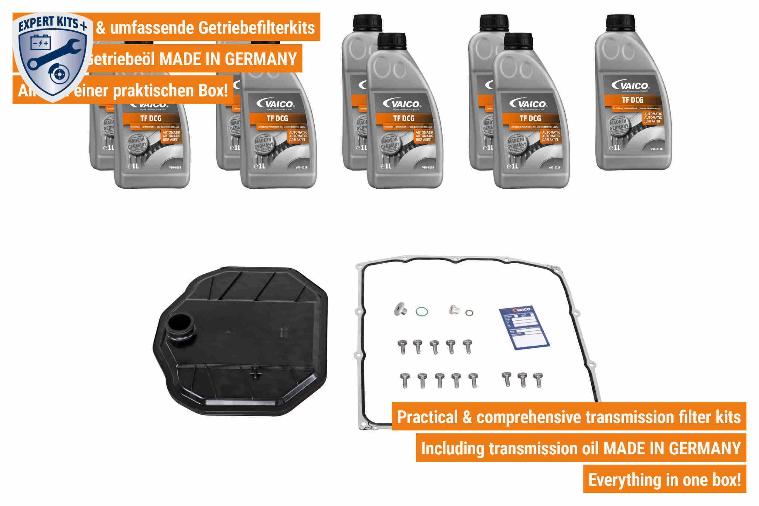 Vaico Onderd.set, olie verversen van automatische versnellingsbak V45-0269