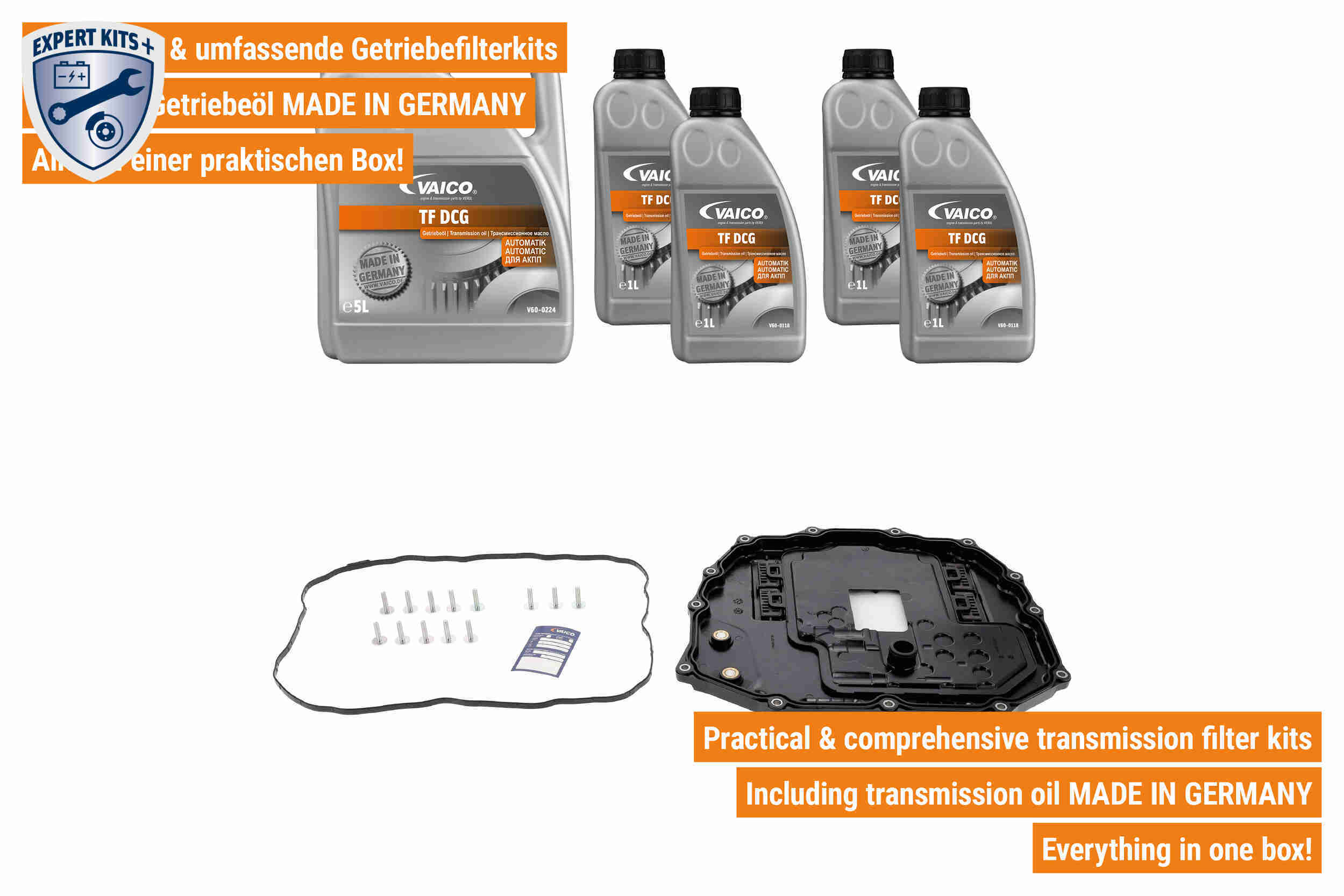 Vaico Onderd.set, olie verversen van automatische versnellingsbak V45-0288-XXL