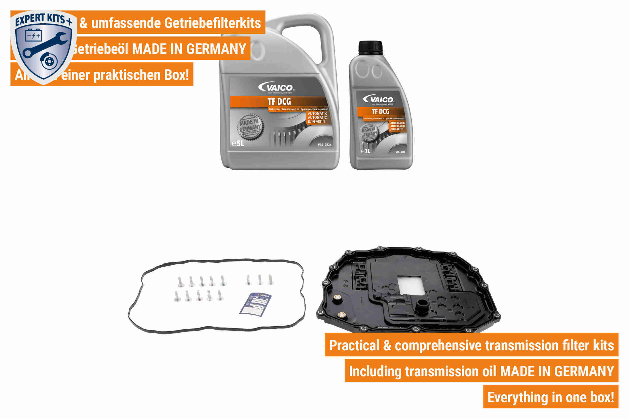 Vaico Onderd.set, olie verversen van automatische versnellingsbak V45-0288