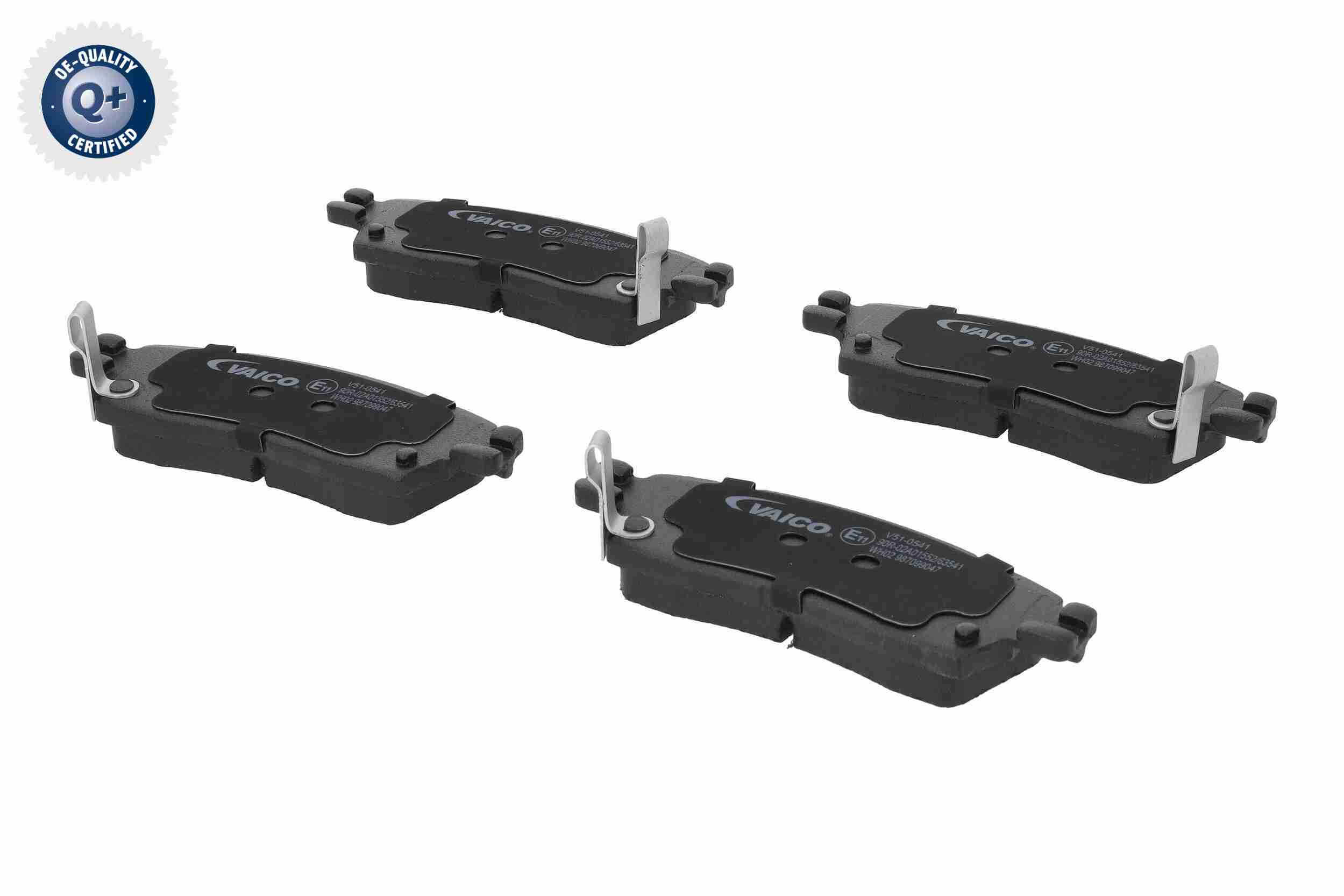 Vaico Remblokkenset, schijfrem V51-0541