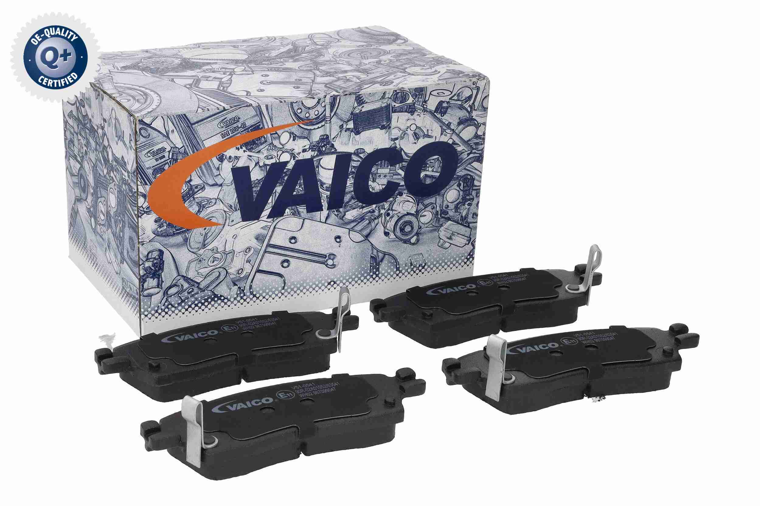 Vaico Remblokkenset, schijfrem V51-0541