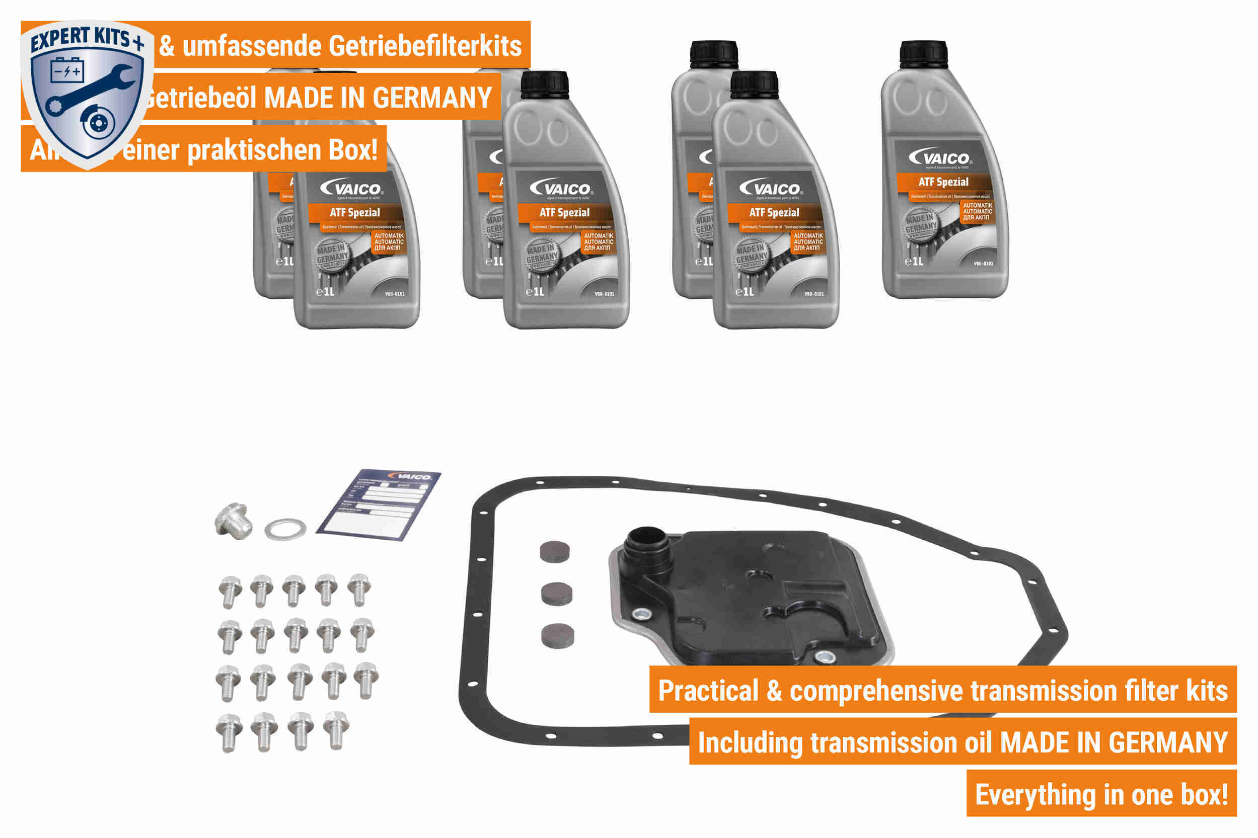 Vaico Onderd.set, olie verversen van automatische versnellingsbak V52-0389
