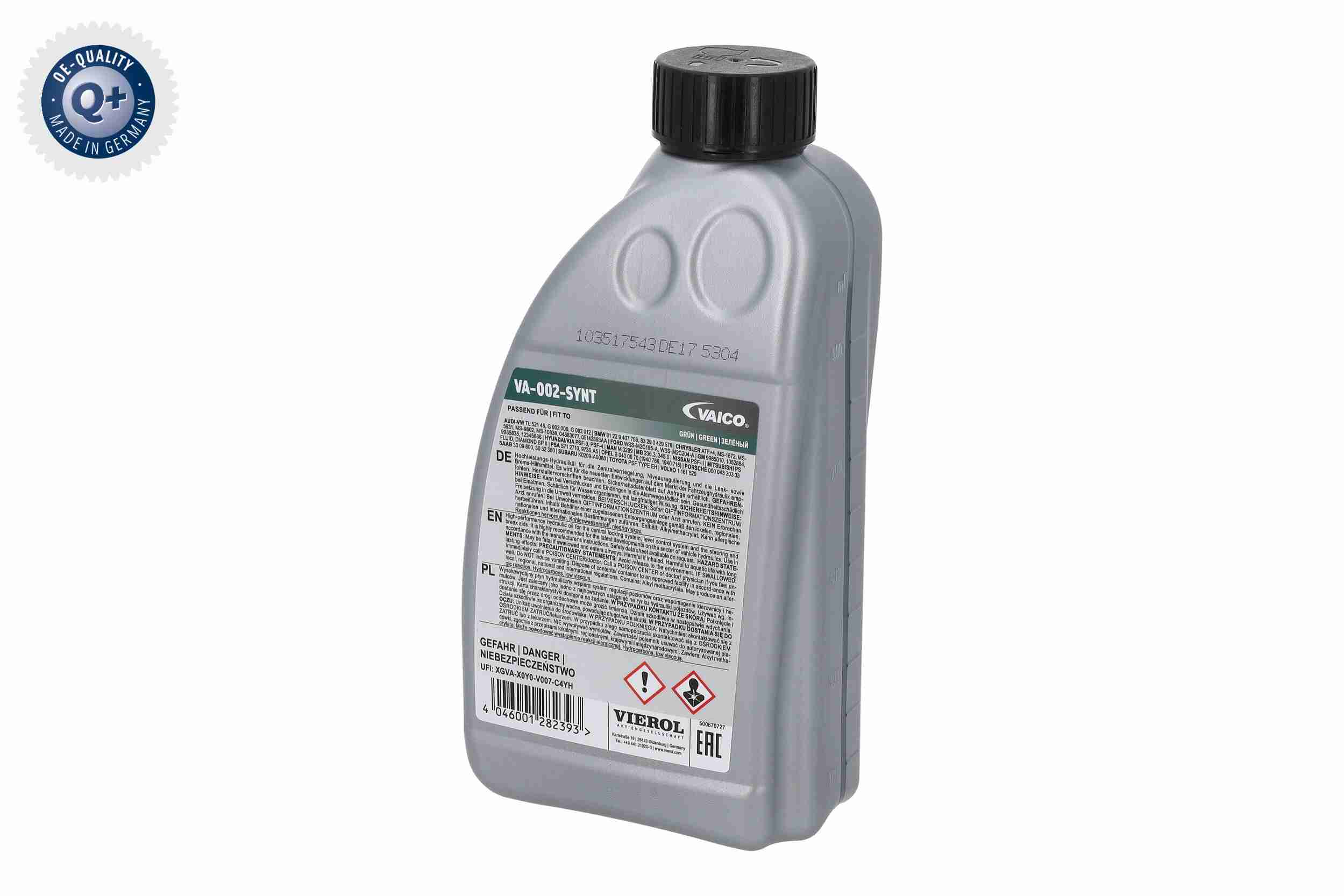 Vaico Stuurbekrachtigingsolie V60-0018