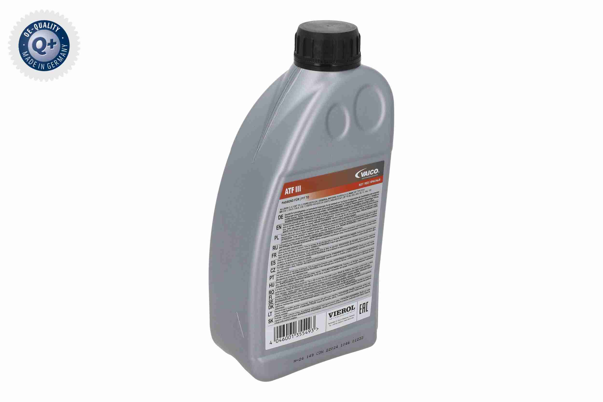 Vaico Versnellingsbakolie V60-0078