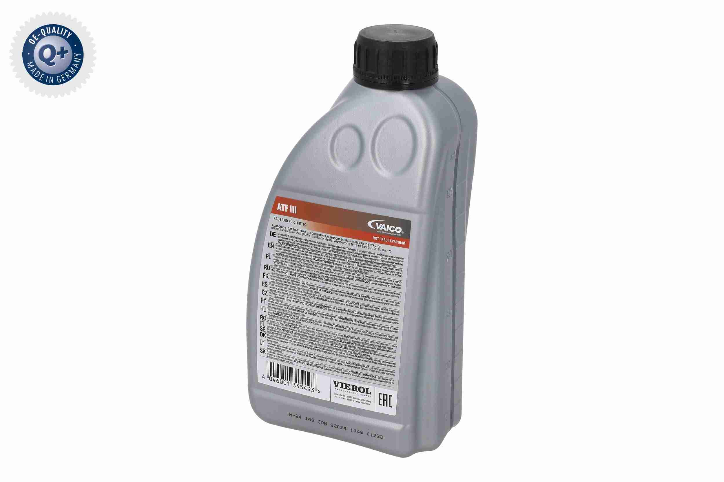 Vaico Versnellingsbakolie V60-0078