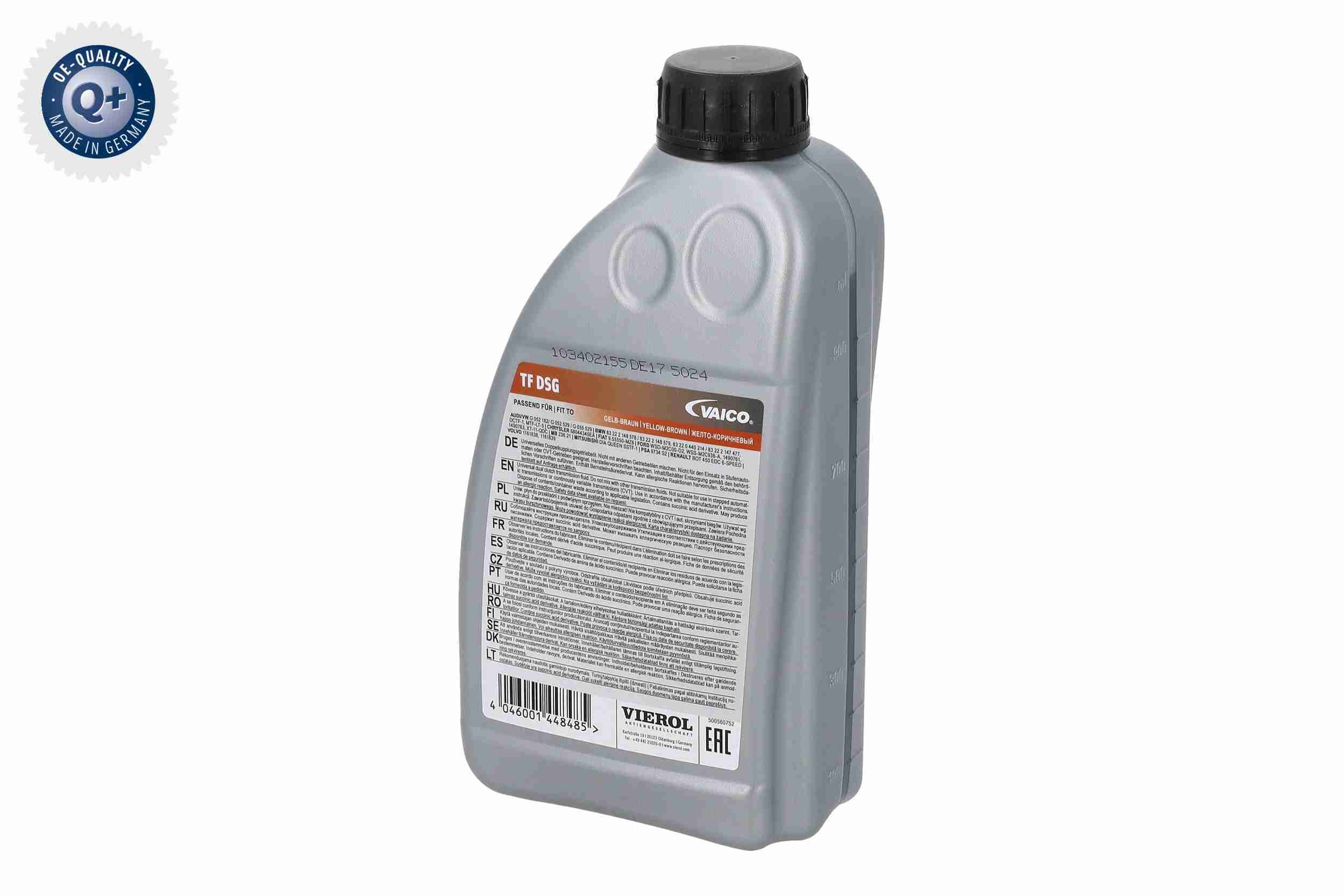 Vaico Versnellingsbakolie V60-0118