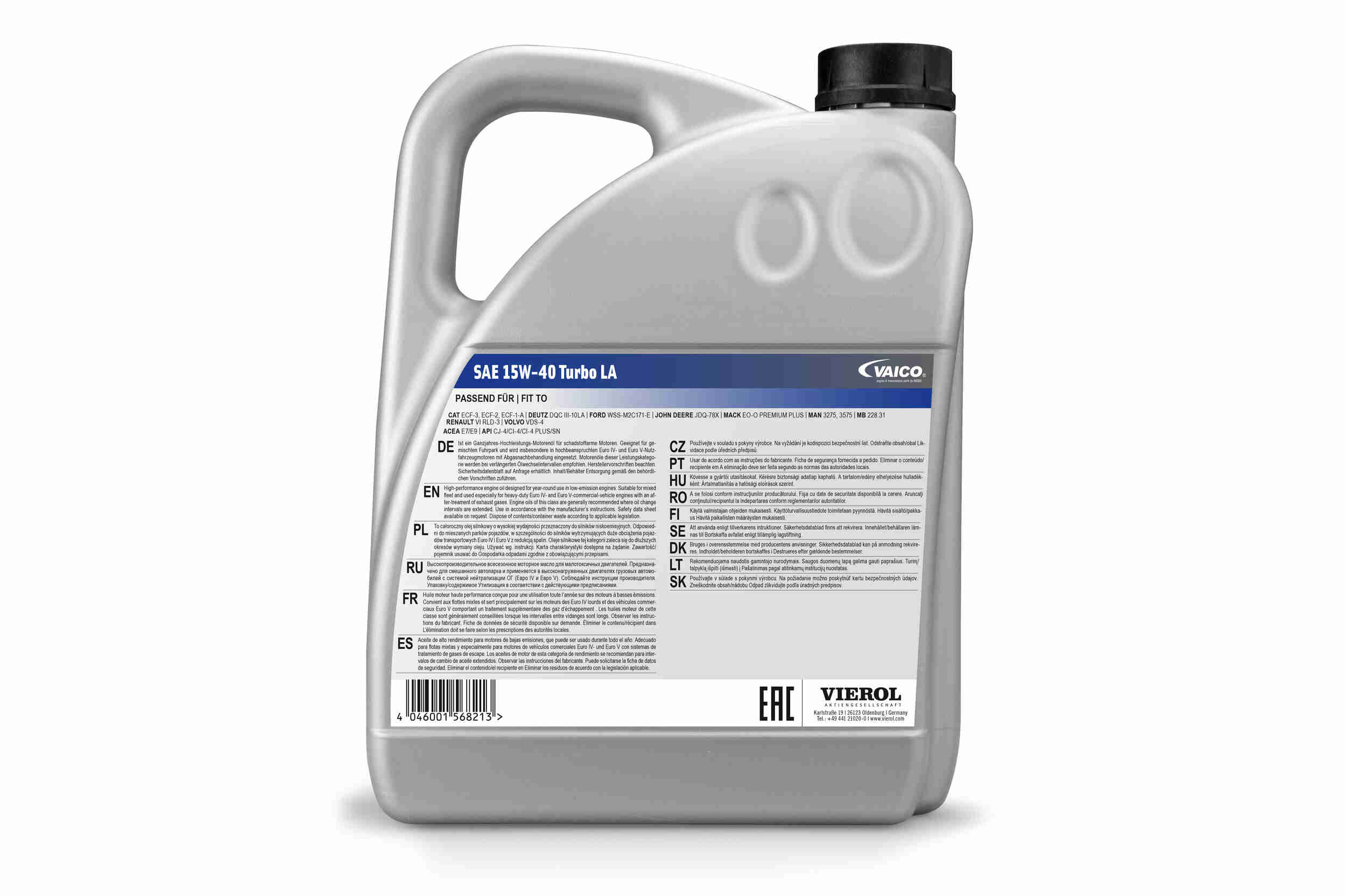 Vaico Motorolie V60-0145