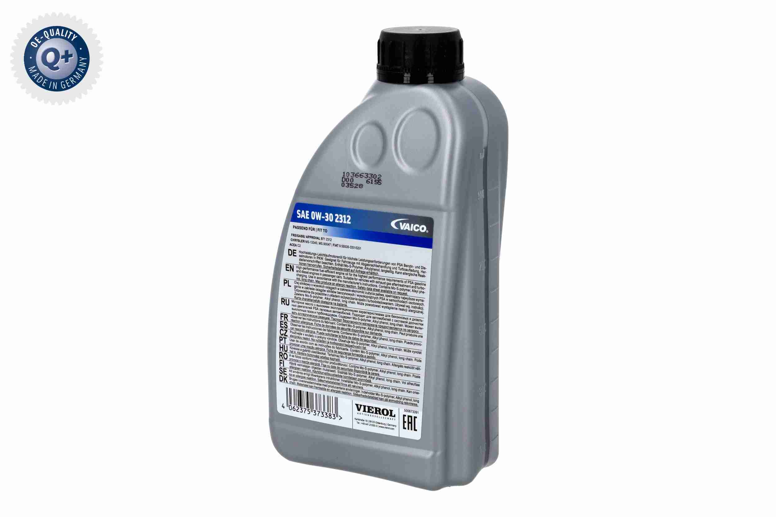 Vaico Motorolie V60-0275
