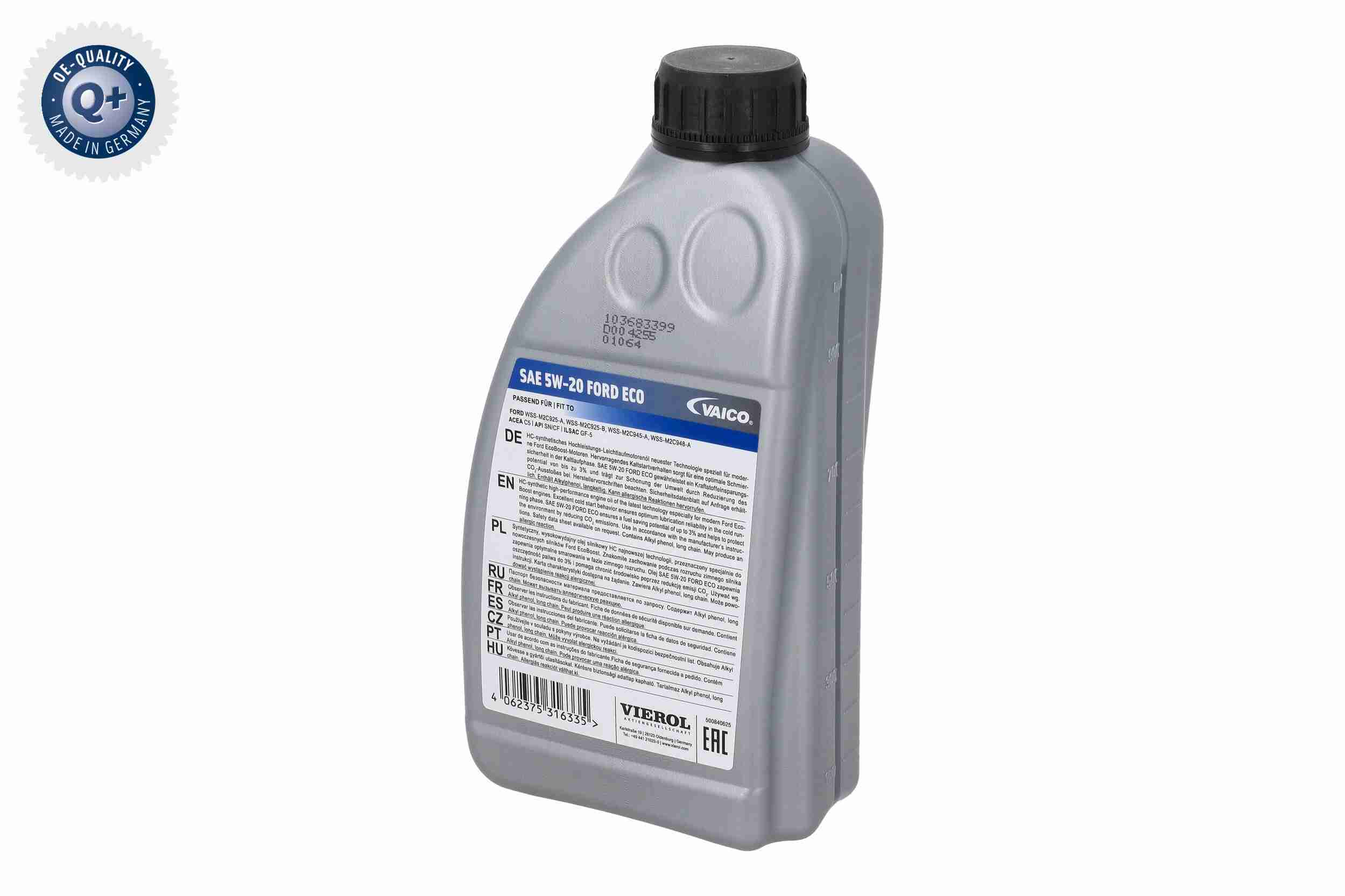 Vaico Motorolie V60-0398