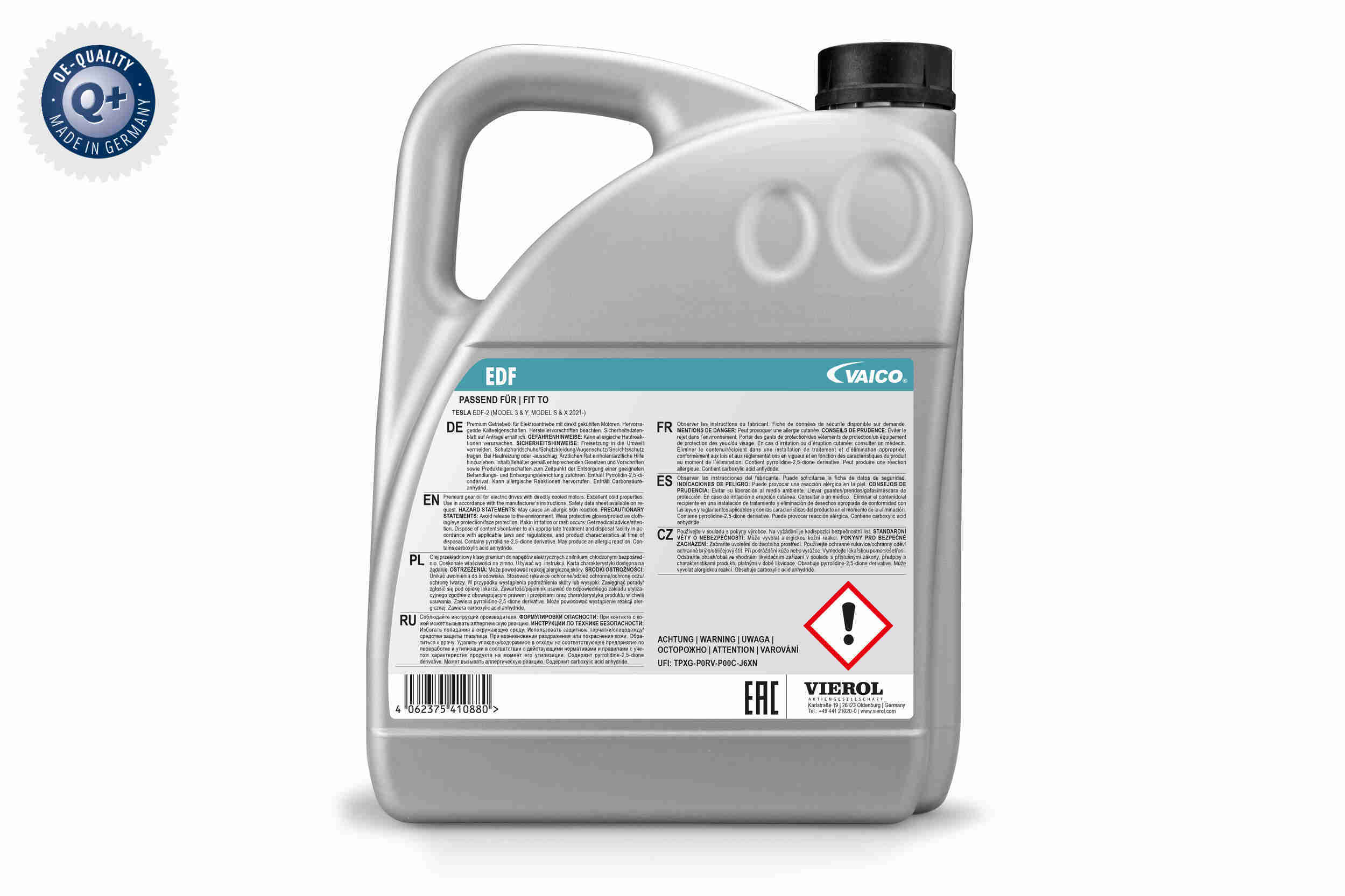 Vaico Versnellingsbakolie V60-0407