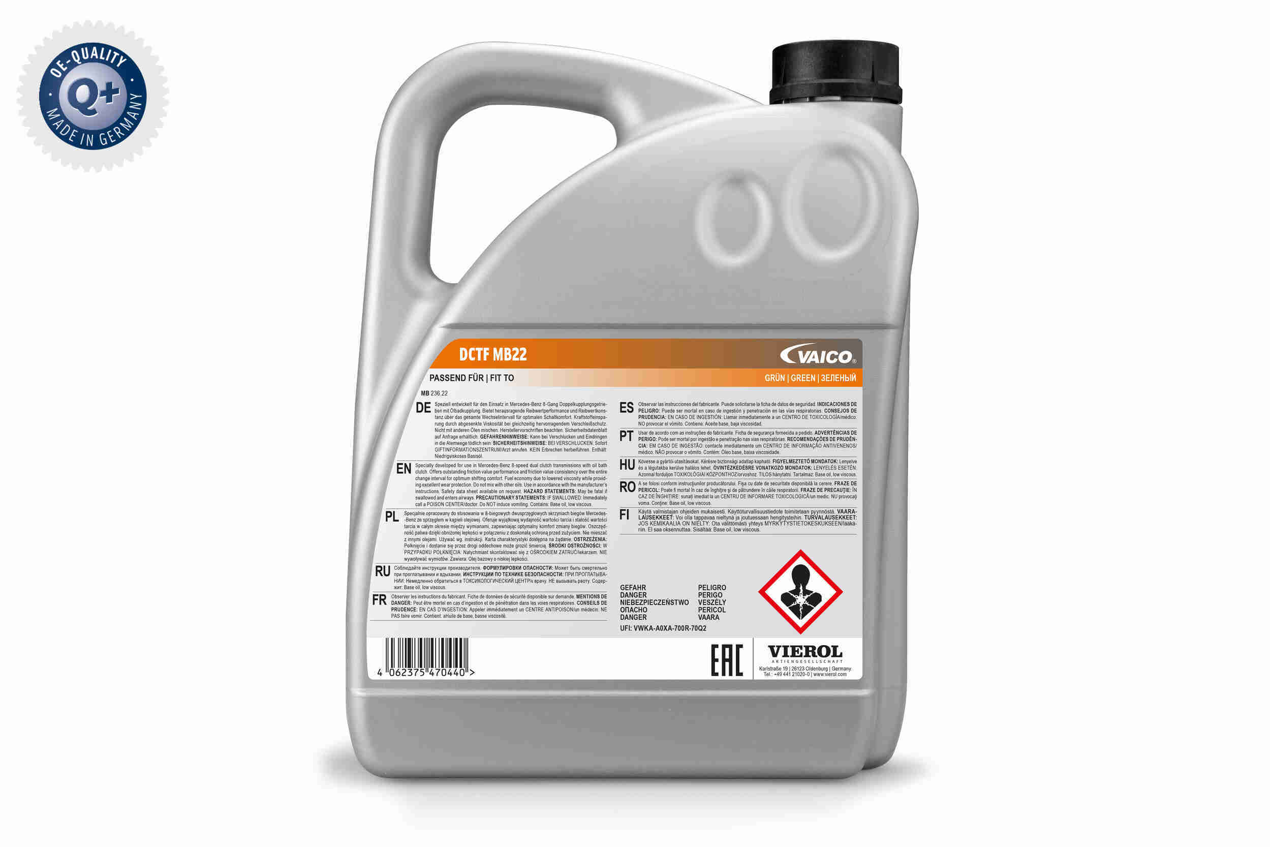 Vaico Olie, automatische transmissie V60-0461