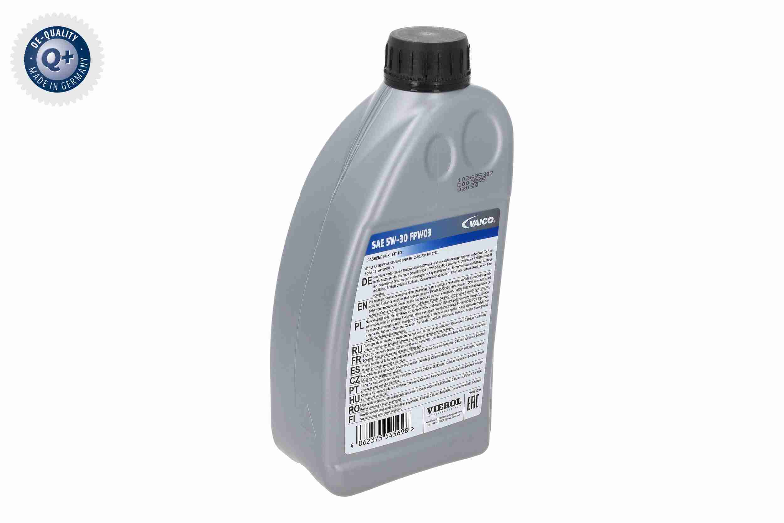 Vaico Motorolie V60-0501