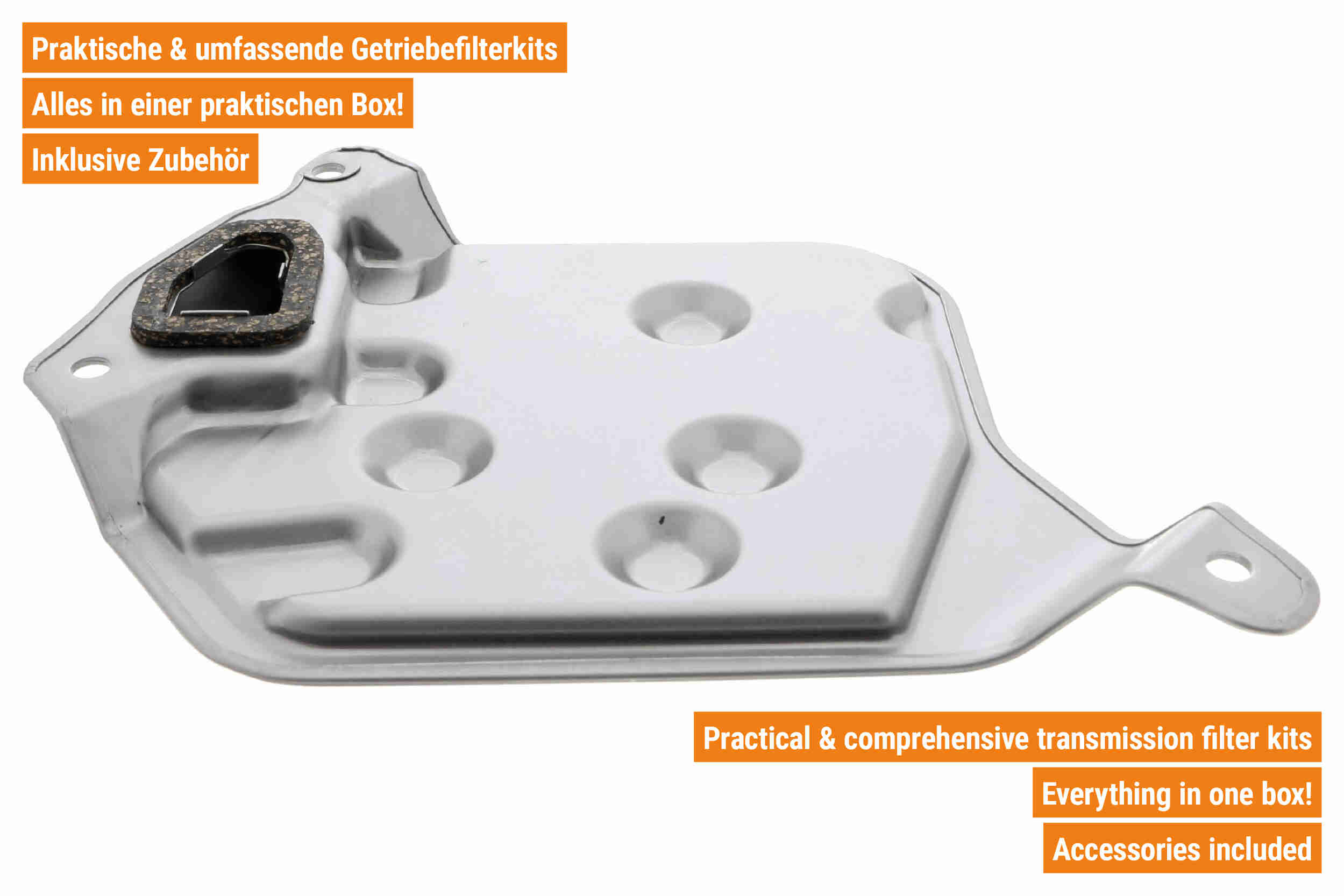 Vaico Filter/oliezeef automaatbak V70-0628