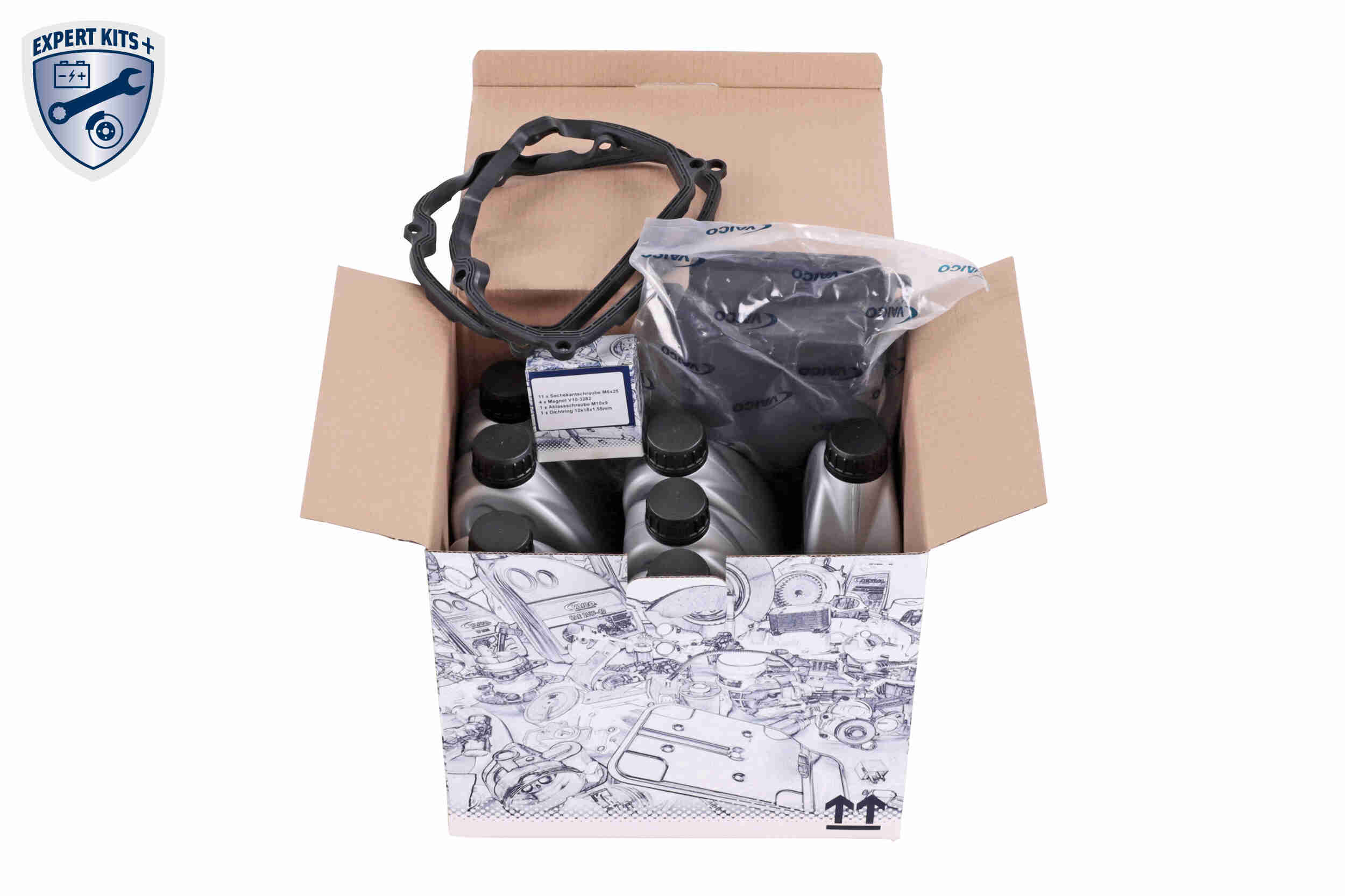 Vaico Onderd.set, olie verversen van automatische versnellingsbak V70-0773