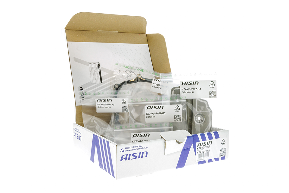 Hydrauliekfilterset, automatische aandrijving Aisin KTAVG-7007