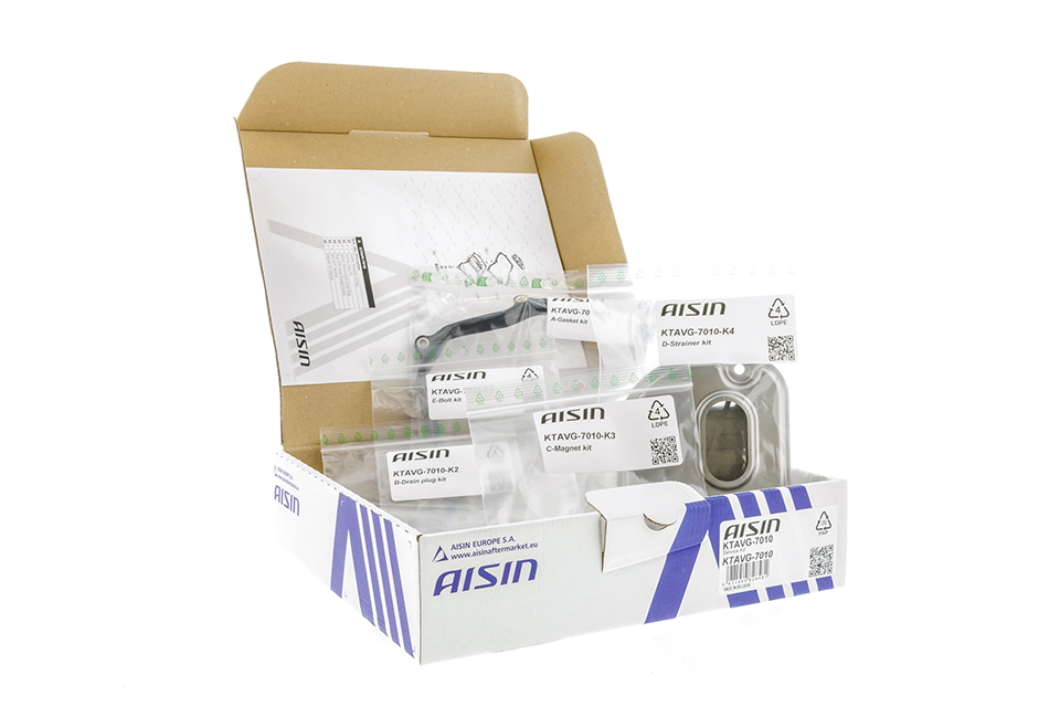 Aisin Hydrauliekfilterset, automatische aandrijving KTAVG-7010