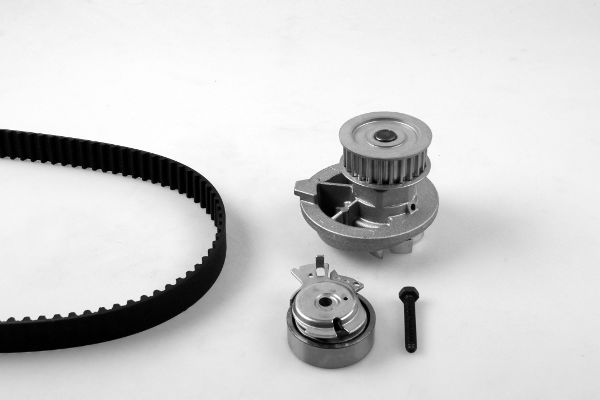 Distributieriem kit inclusief waterpomp Hepu PK03141