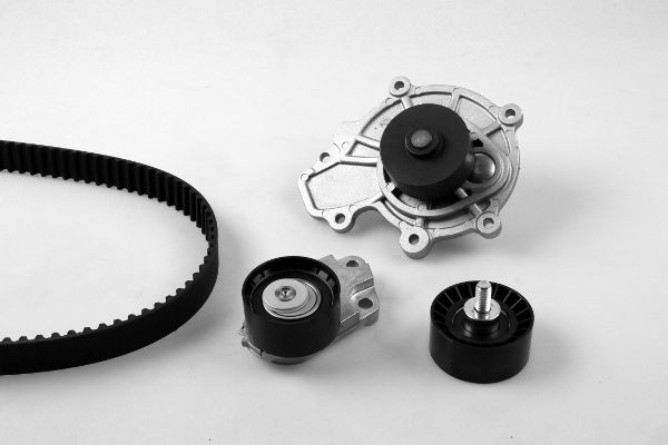 Distributieriem kit inclusief waterpomp Hepu PK03691