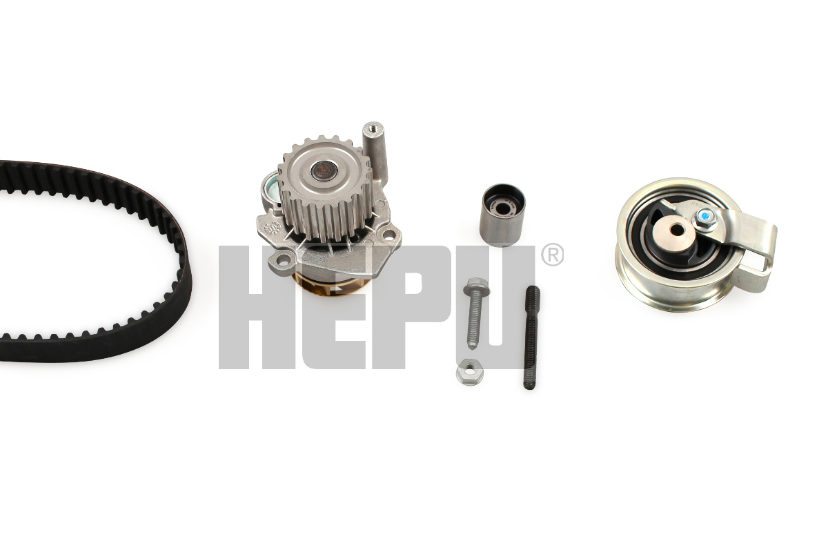 Distributieriem kit inclusief waterpomp Hepu PK05651