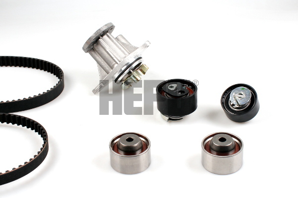 Distributieriem kit inclusief waterpomp Hepu PK09040