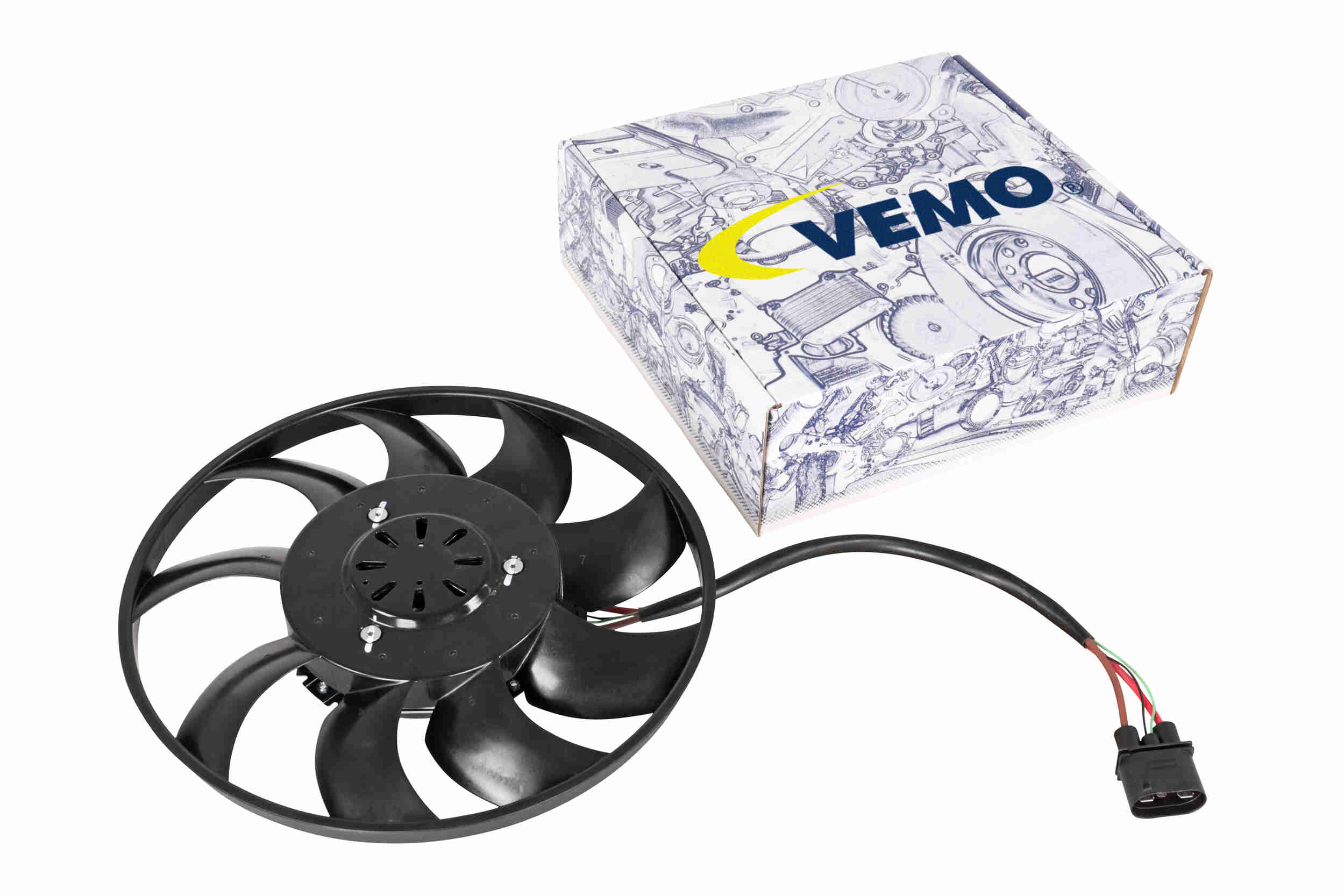 Vemo Ventilatorwiel-motorkoeling V10-01-0001