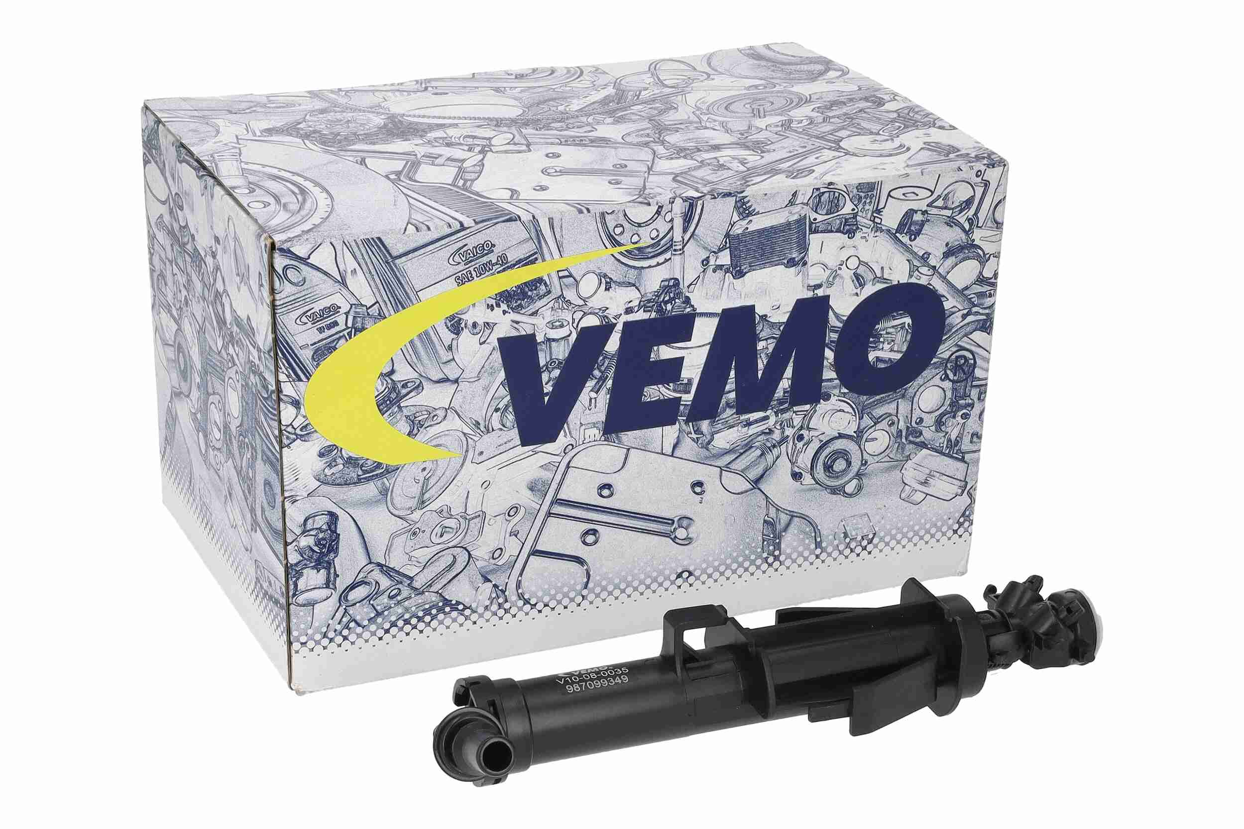 Vemo Sproeikop reinigingsvloeistof, koplampreiniging V10-08-0035