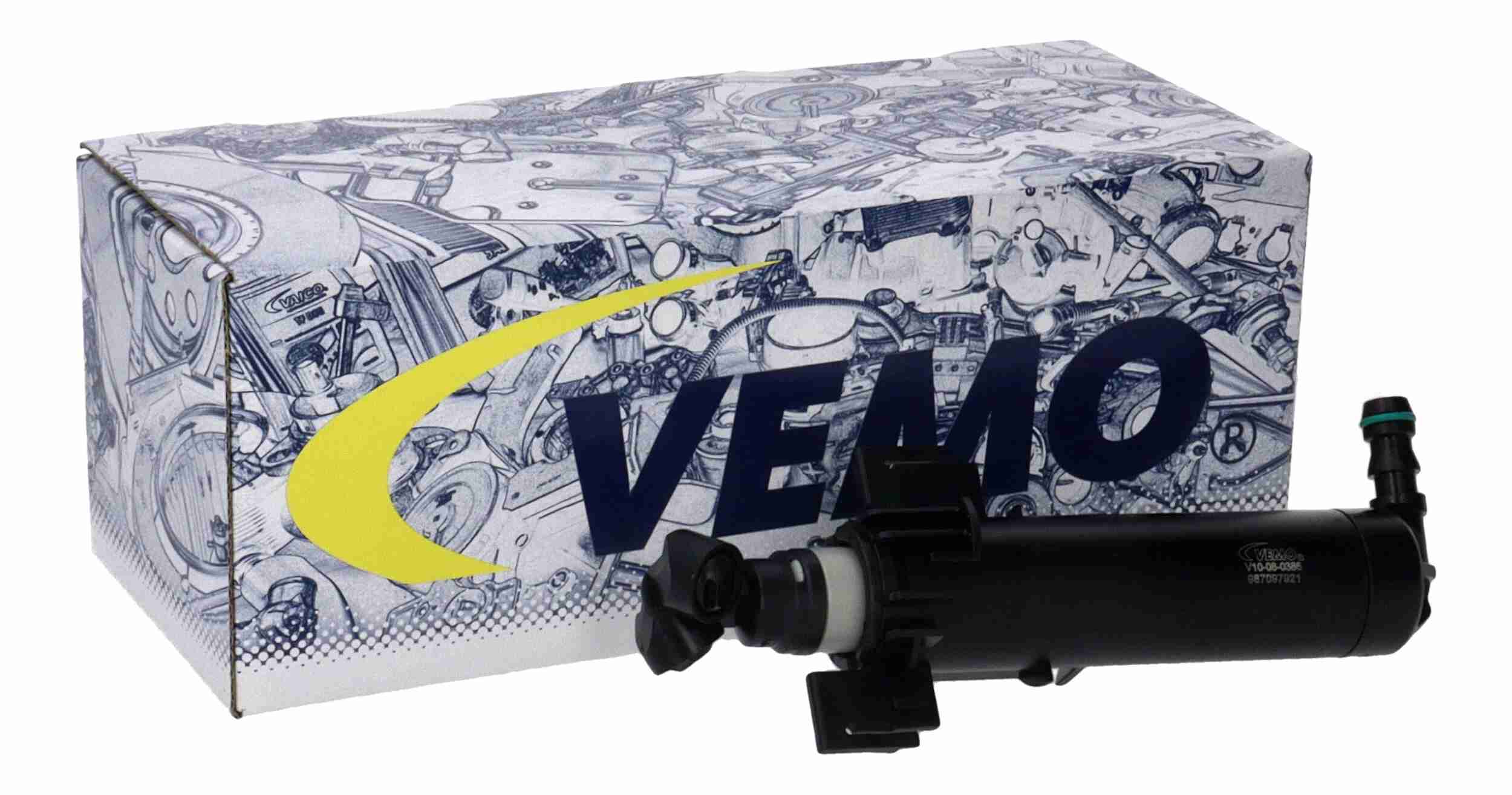 Vemo Koplampwissermotor V10-08-0386