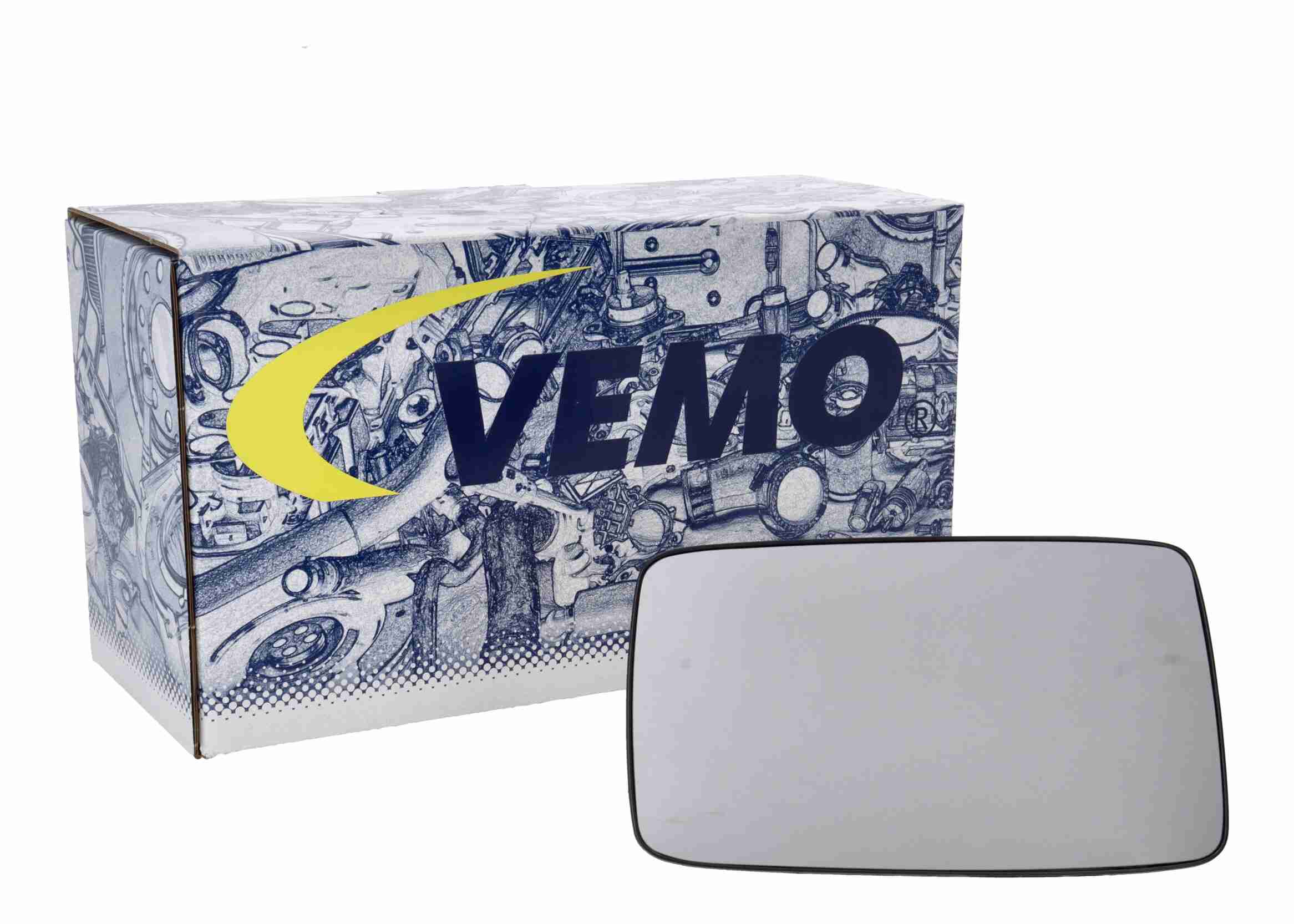 Vemo Buitenspiegelglas V10-69-0061