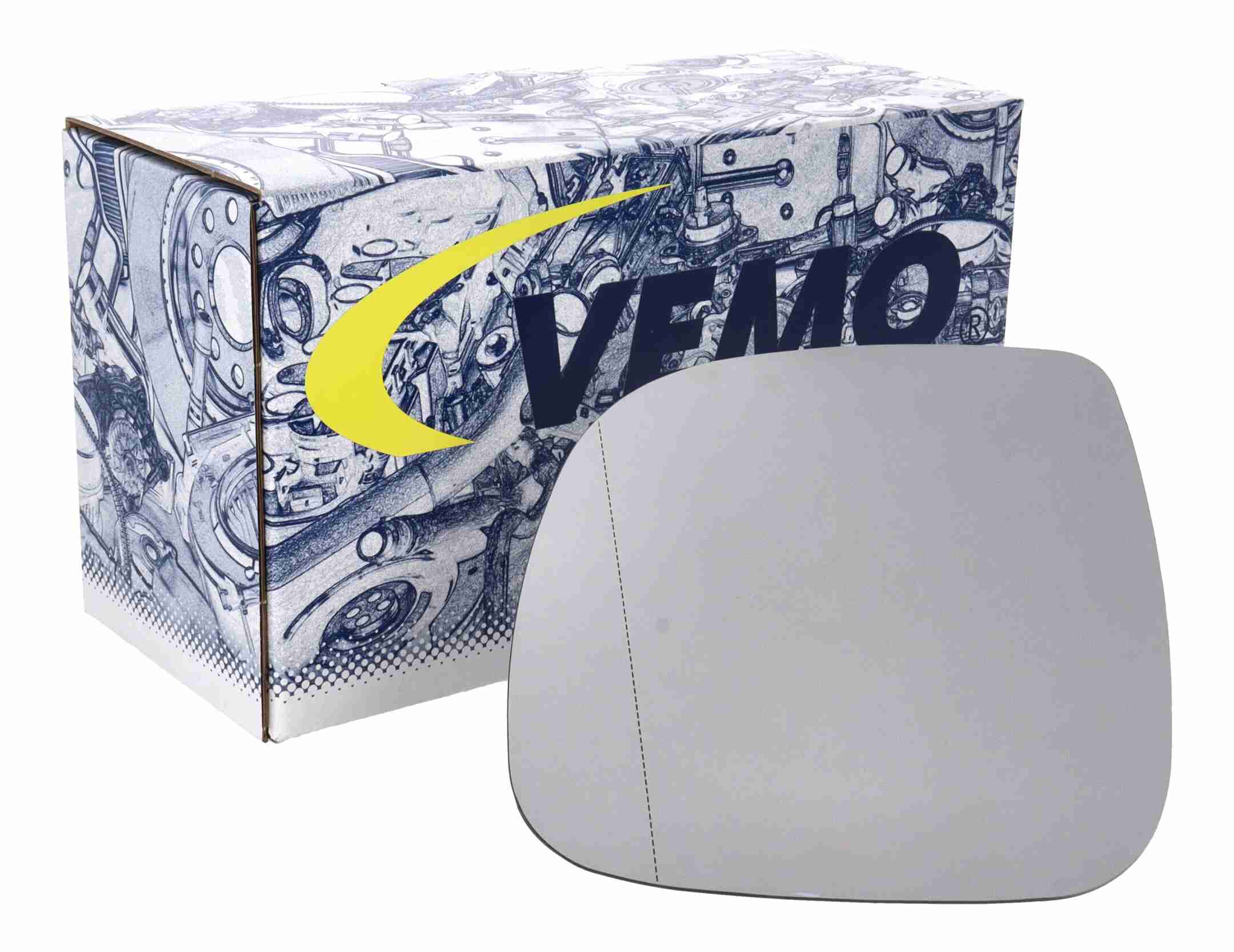 Vemo Buitenspiegelglas V10-69-0095