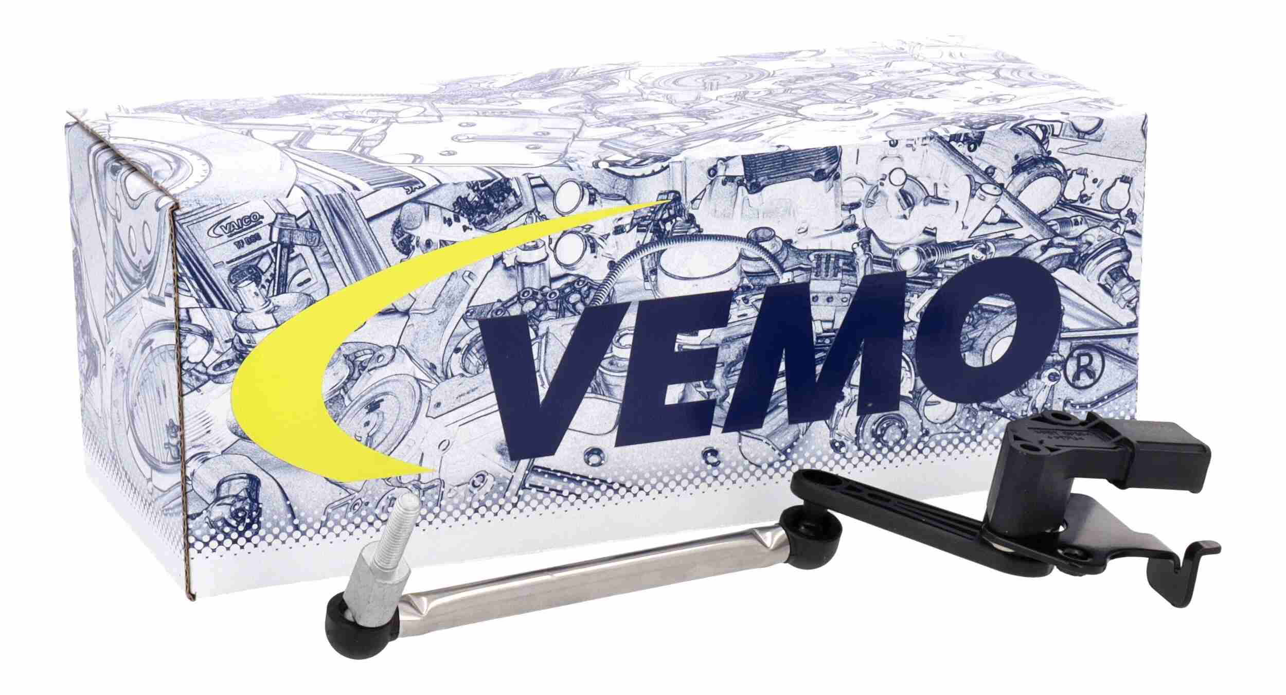 Vemo sensor, stelelement koplamphoogteregeling V10-72-0273