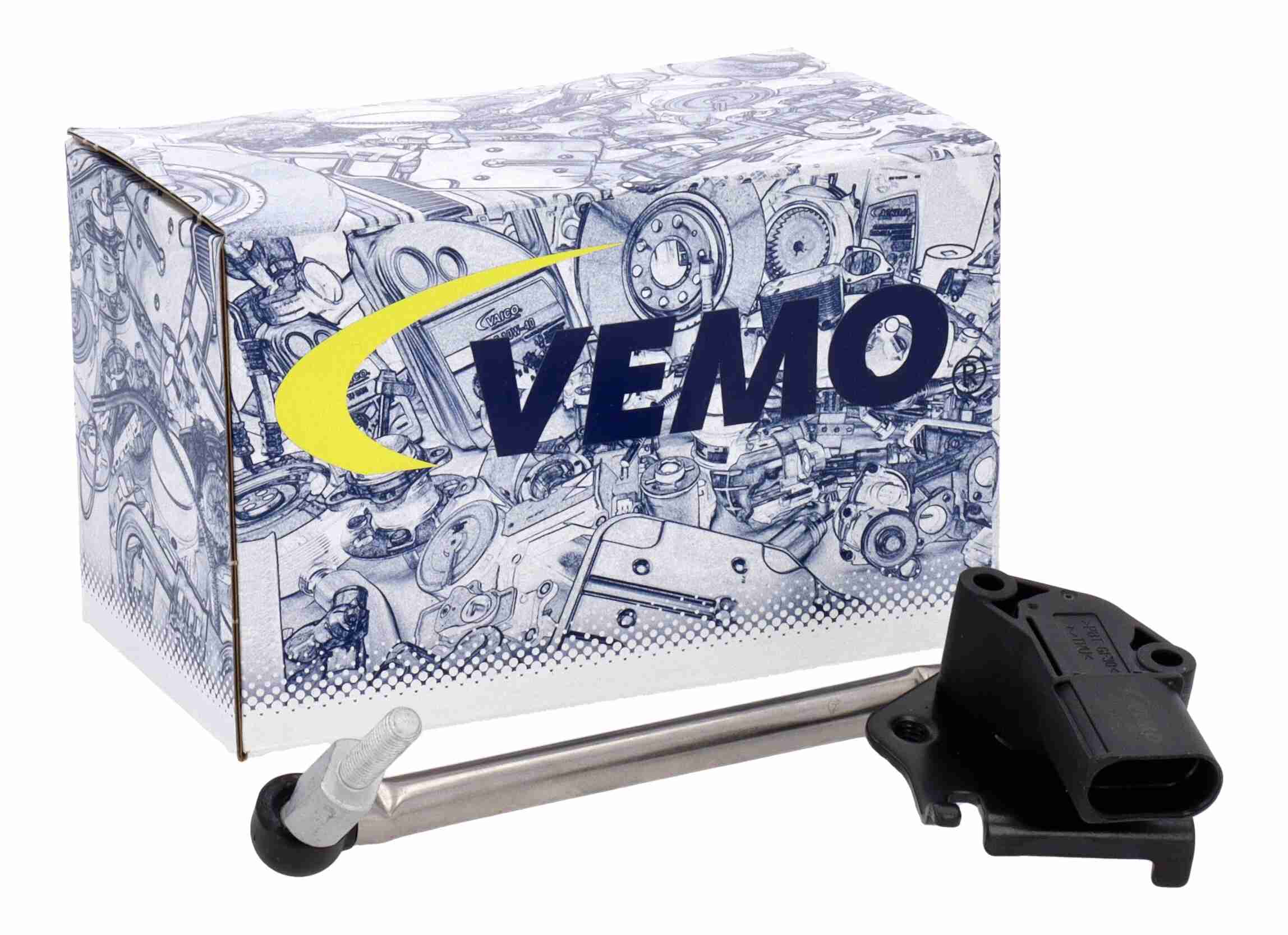 Vemo sensor, stelelement koplamphoogteregeling V10-72-0417