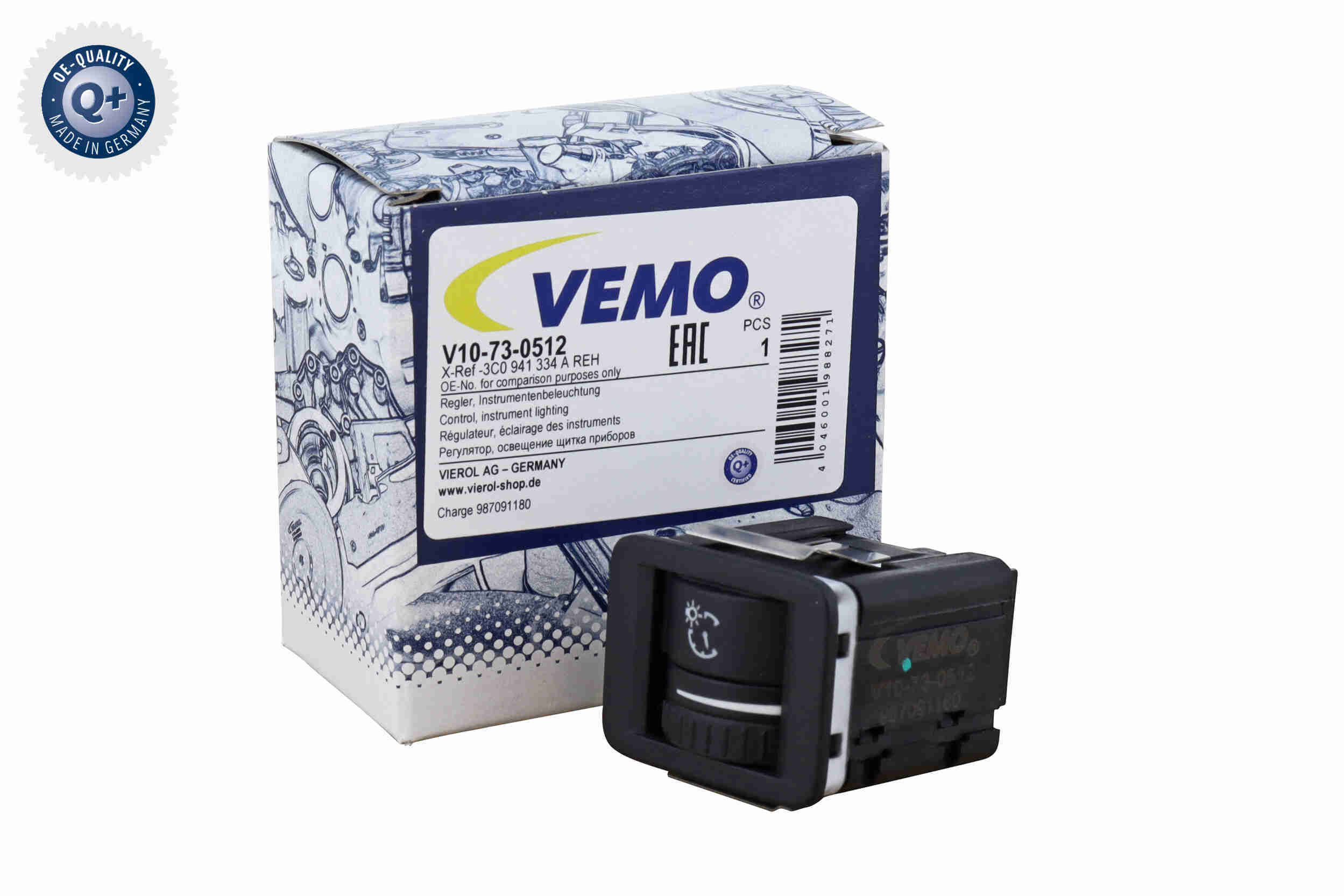 Vemo Regelaar instrumentverlichting V10-73-0512